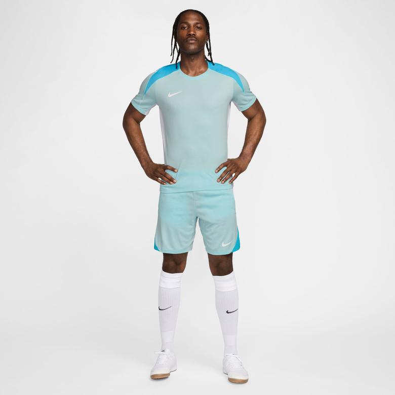 Nike Dri Fit Strike Erkek Mavi Futbol Üstü