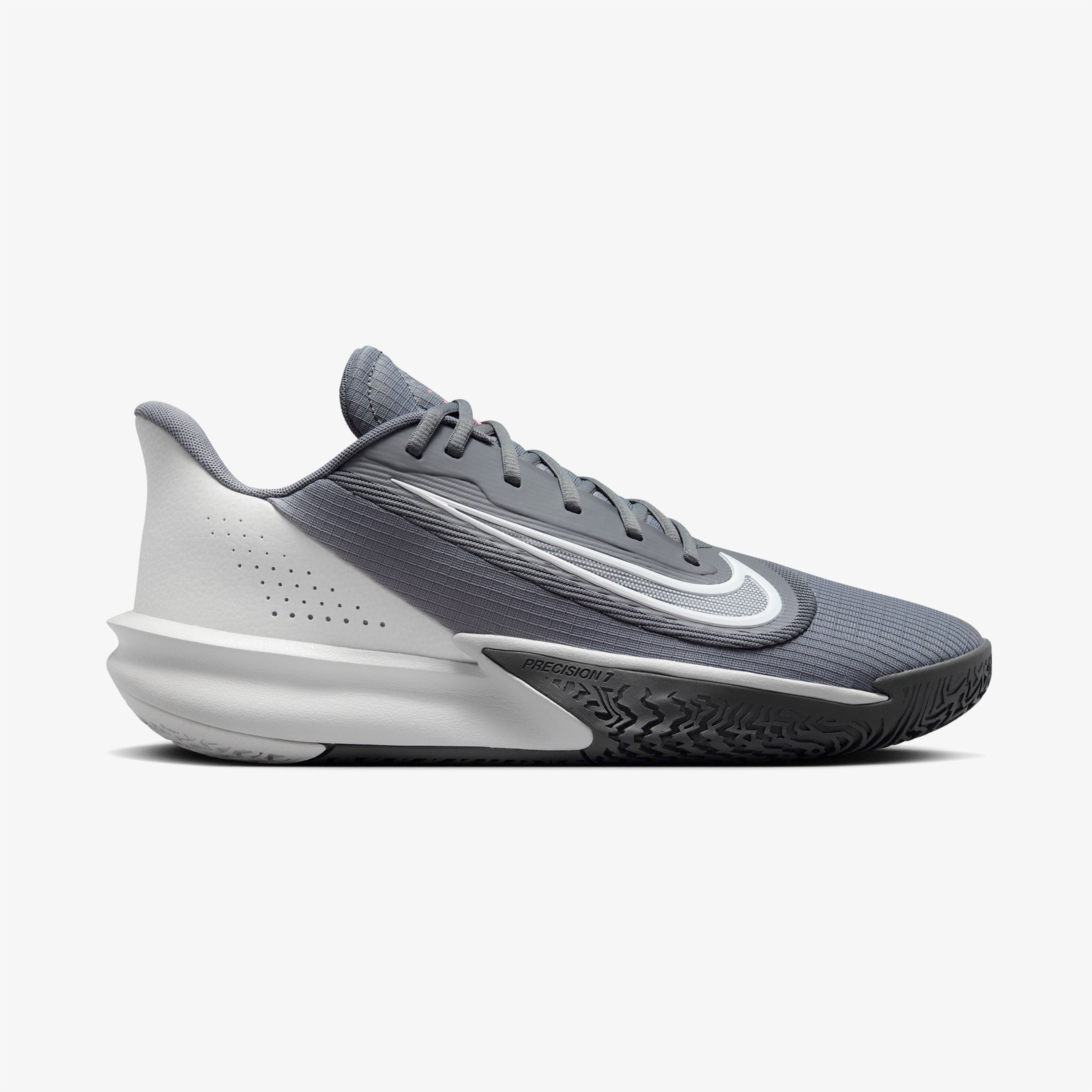 Nike Precision 7 Erkek Gri Basketbol Ayakkabısı