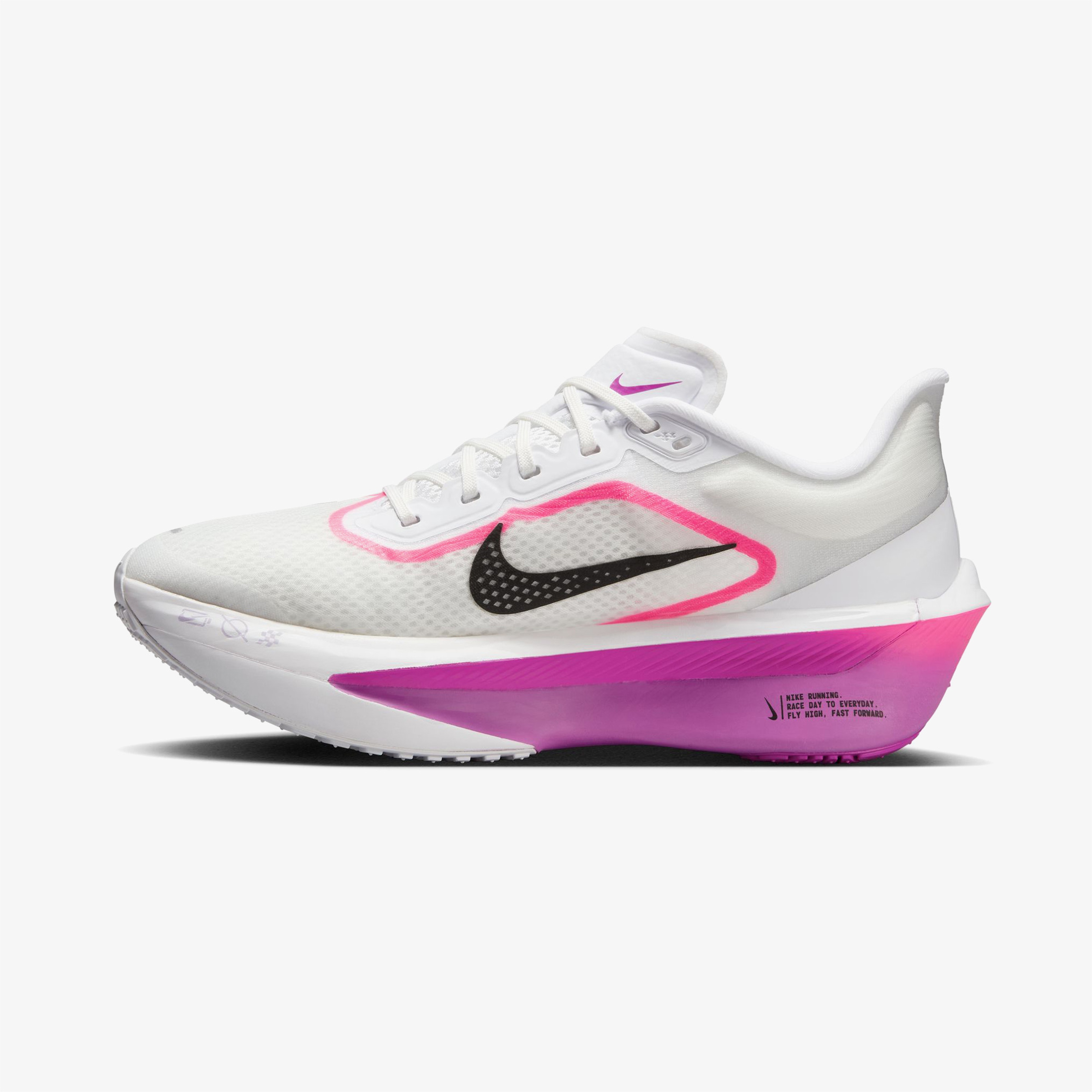 Nike Zoom Fly 6 Kadın Beyaz Koşu Ayakkabısı