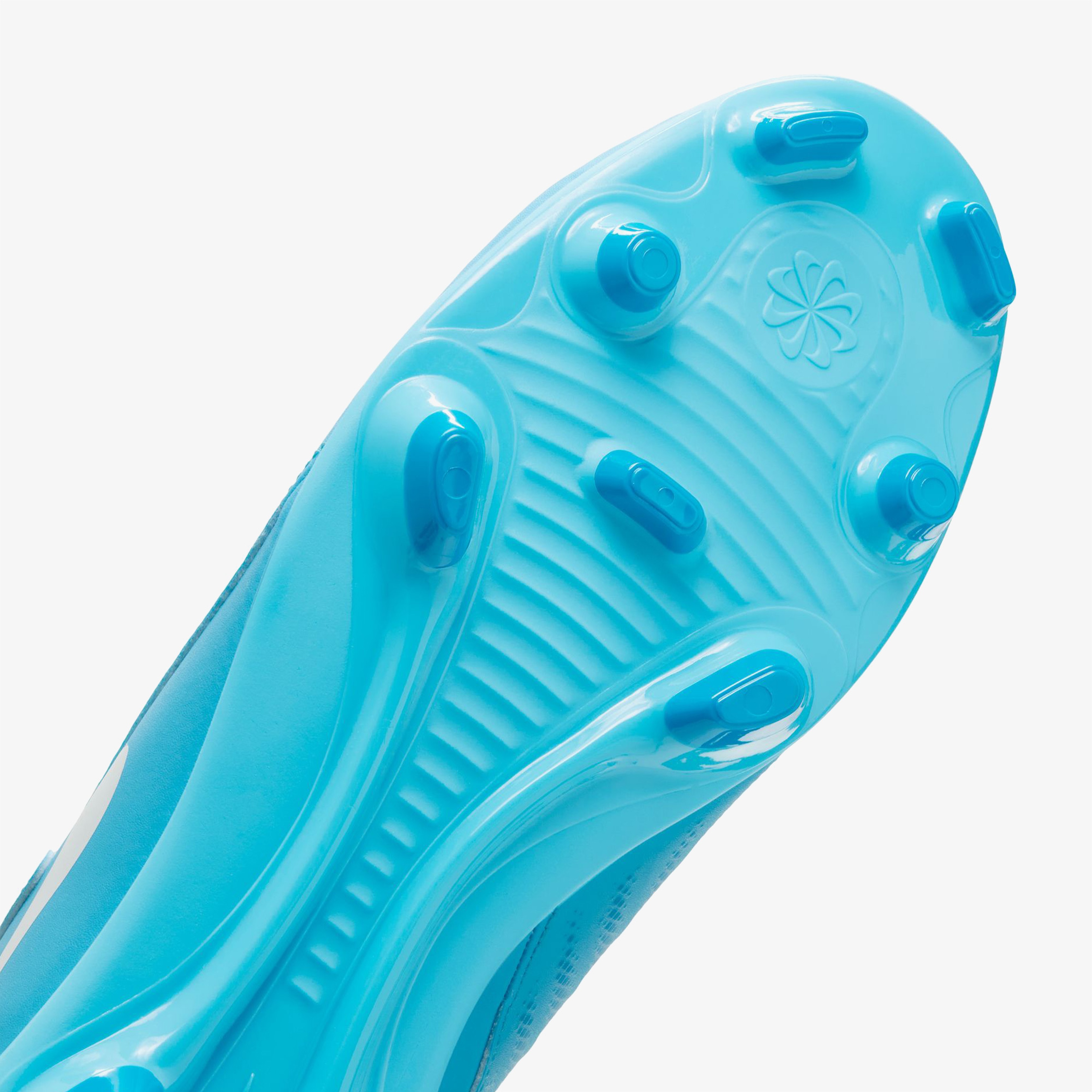 Nike Phantom Luna II Club Erkek Mavi Bilekli Çim Saha Kramponu