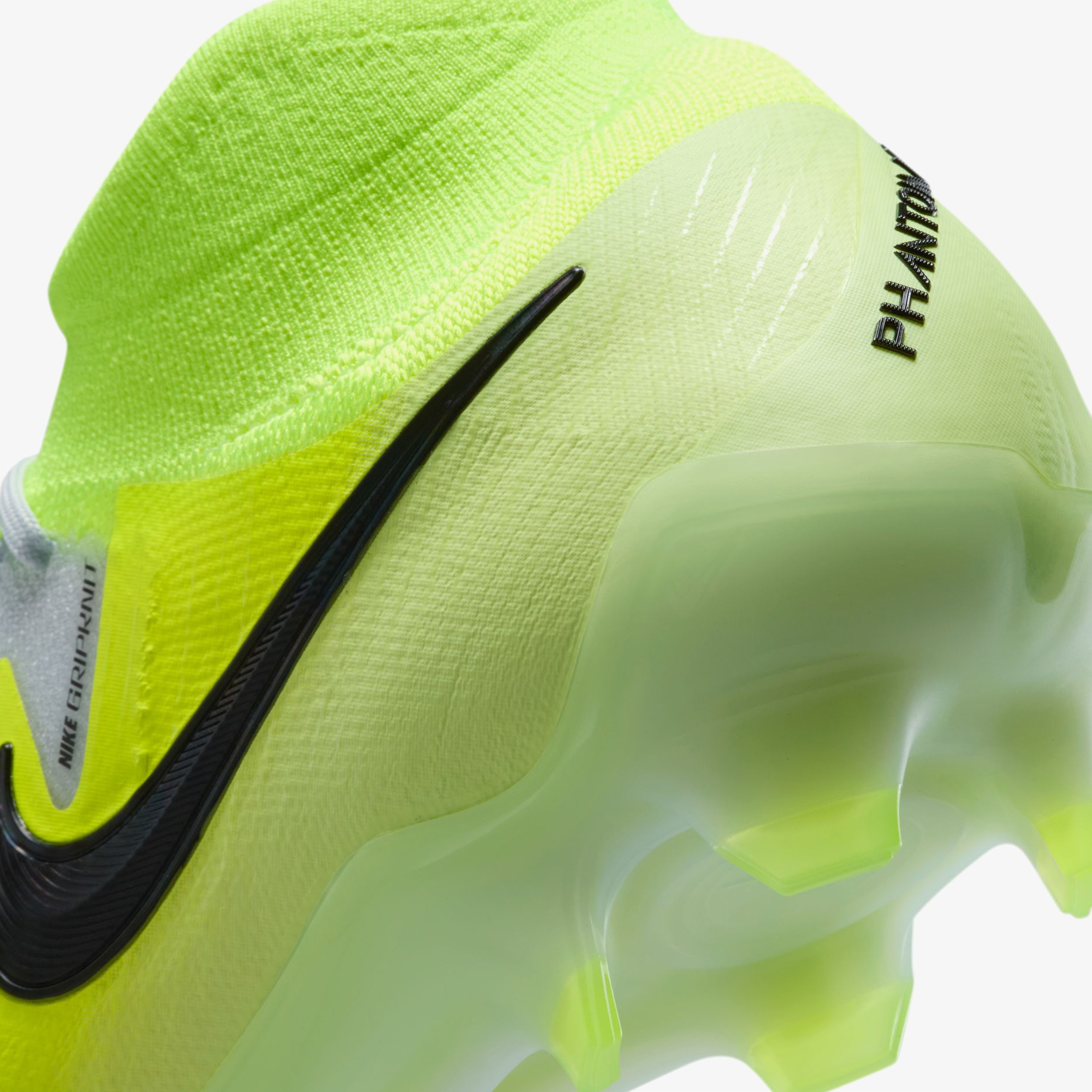 Nike Phantom Luna II Elite Fg Erkek Beyaz Bilekli Çim Saha Kramponu