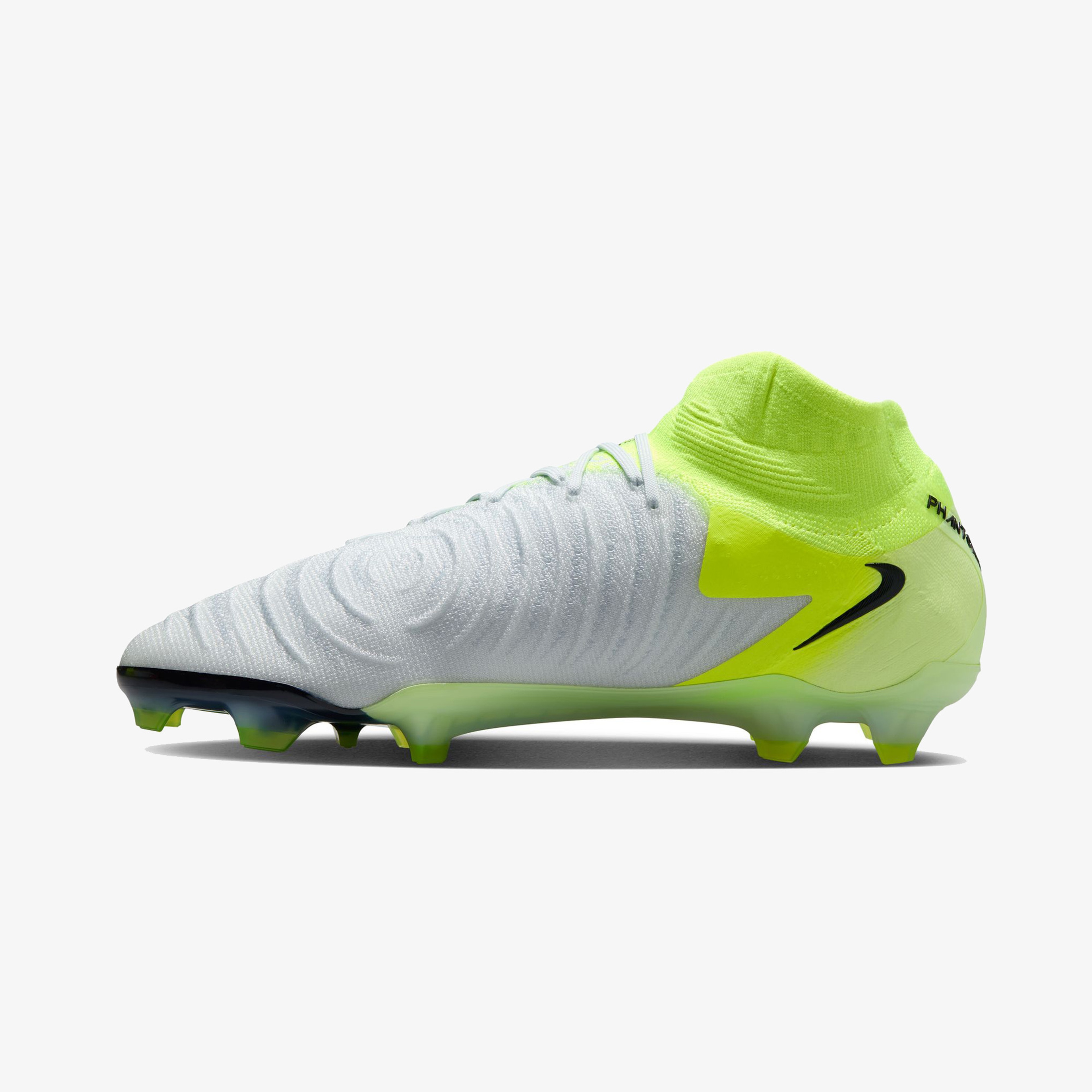 Nike Phantom Luna II Elite Fg Erkek Beyaz Bilekli Çim Saha Kramponu