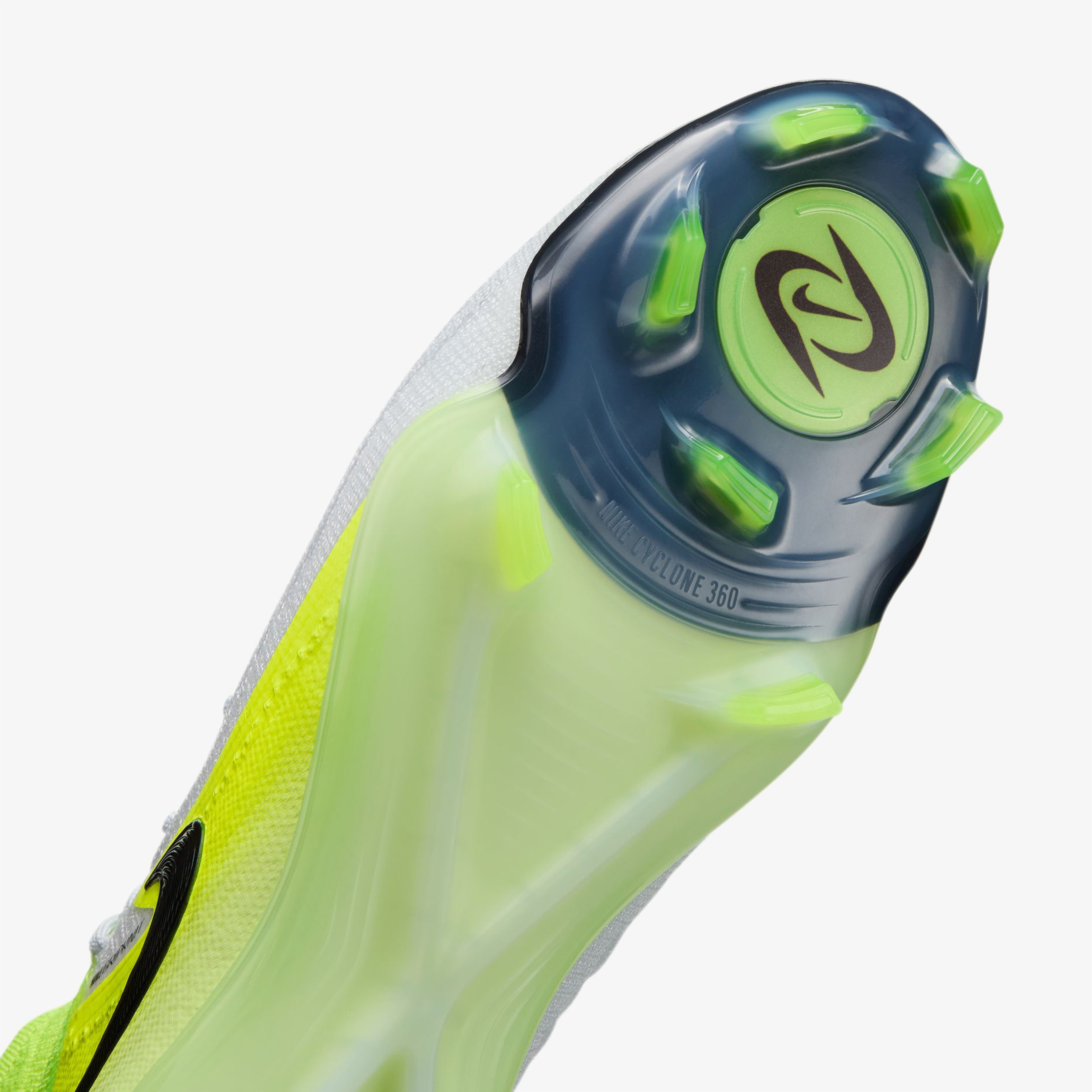 Nike Phantom Luna II Elite Fg Erkek Beyaz Bilekli Çim Saha Kramponu