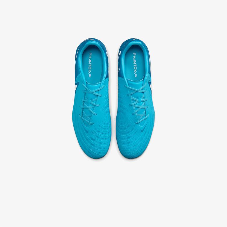 Nike Phantom GX 2 Academy Fg Erkek Mavi Çim Saha Kramponu