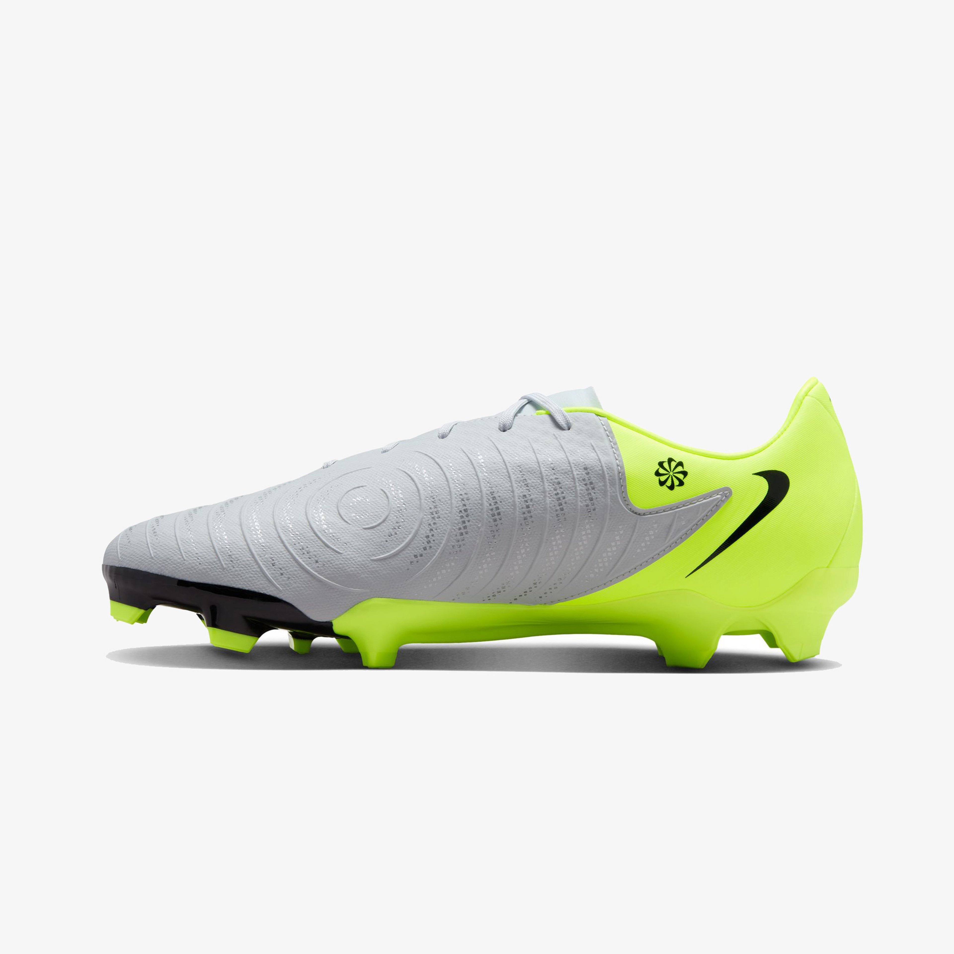 Nike Phantom GX Academy II Fg/Mg Erkek Beyaz Çim Saha Kramponu