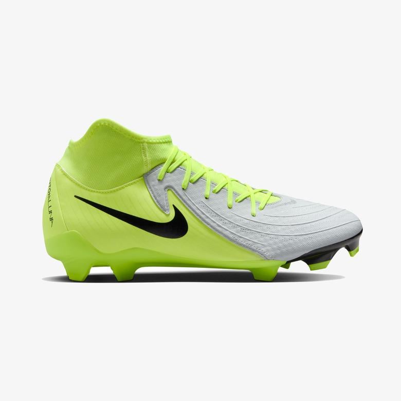 Nike Phantom Luna II Academy Fg/Mg Erkek Sarı Bilekli Çim Saha Kramponu