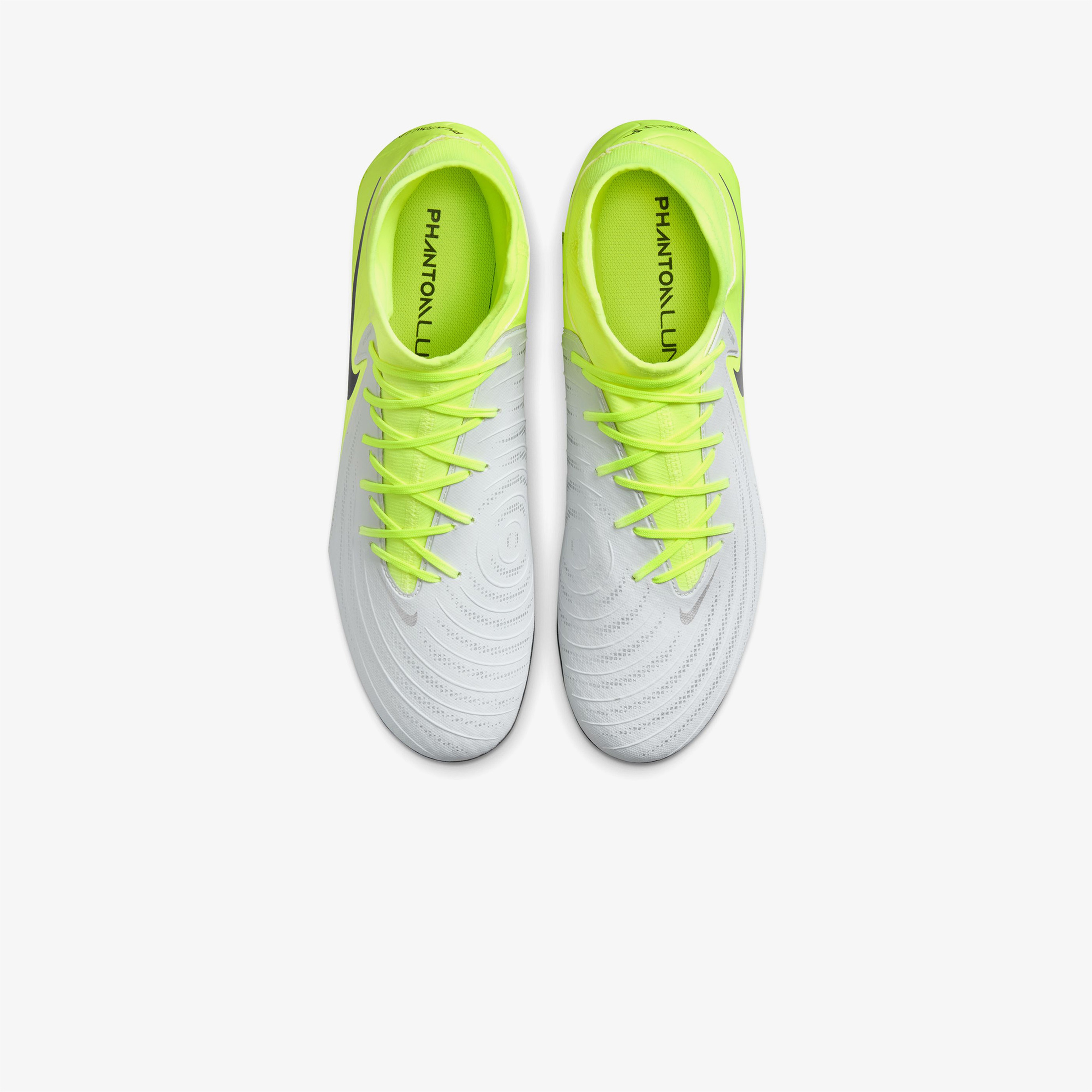 Nike Phantom Luna II Academy Fg/Mg Erkek Sarı Bilekli Çim Saha Kramponu