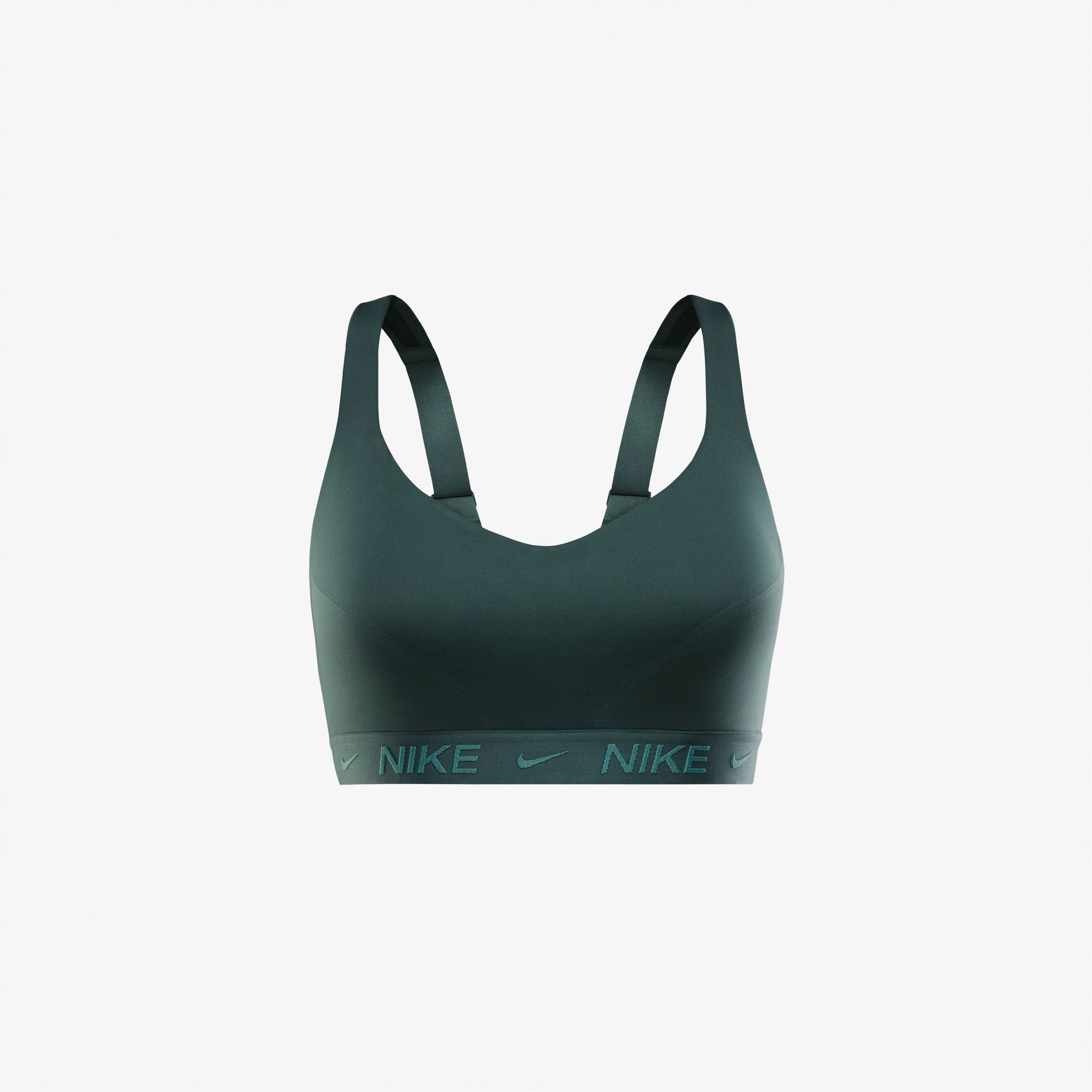 Nike Indy High Support Kadın Yeşil Antrenman Bra