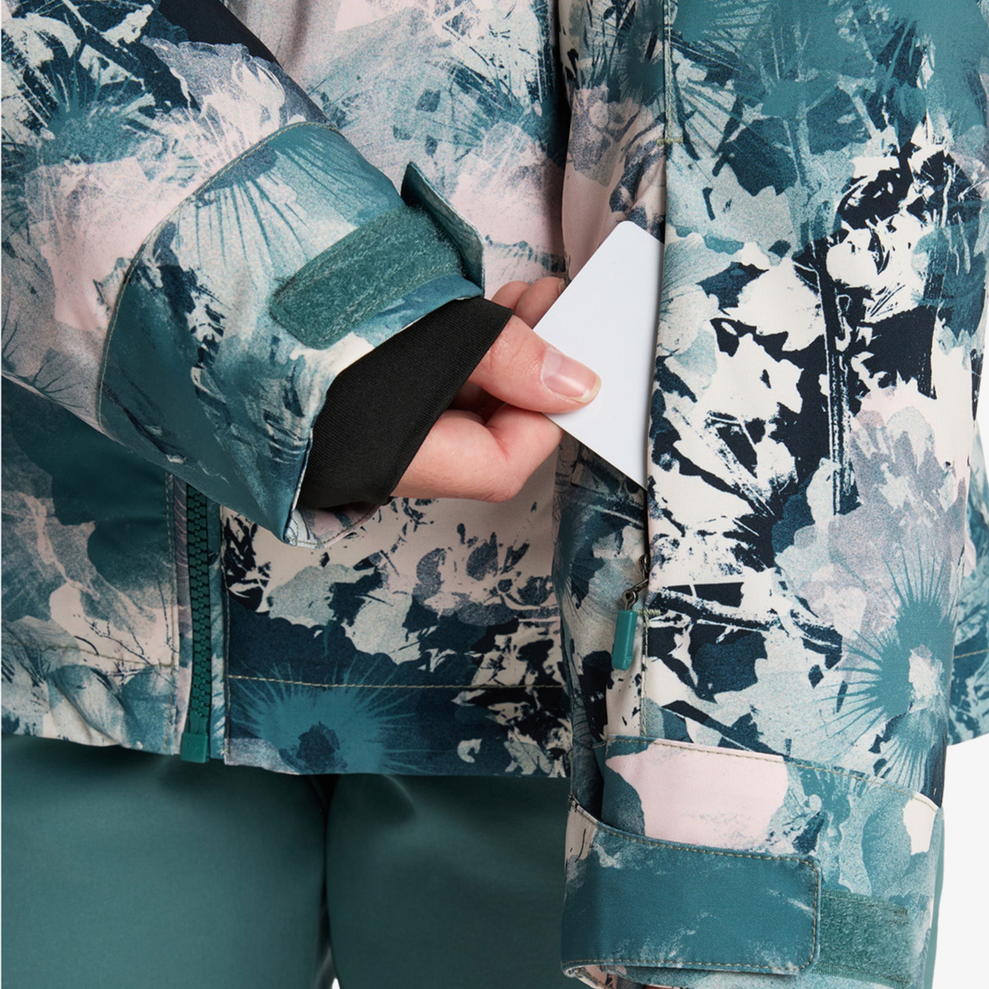 Roxy Jet Ski Kadın Renkli Kayak Montu