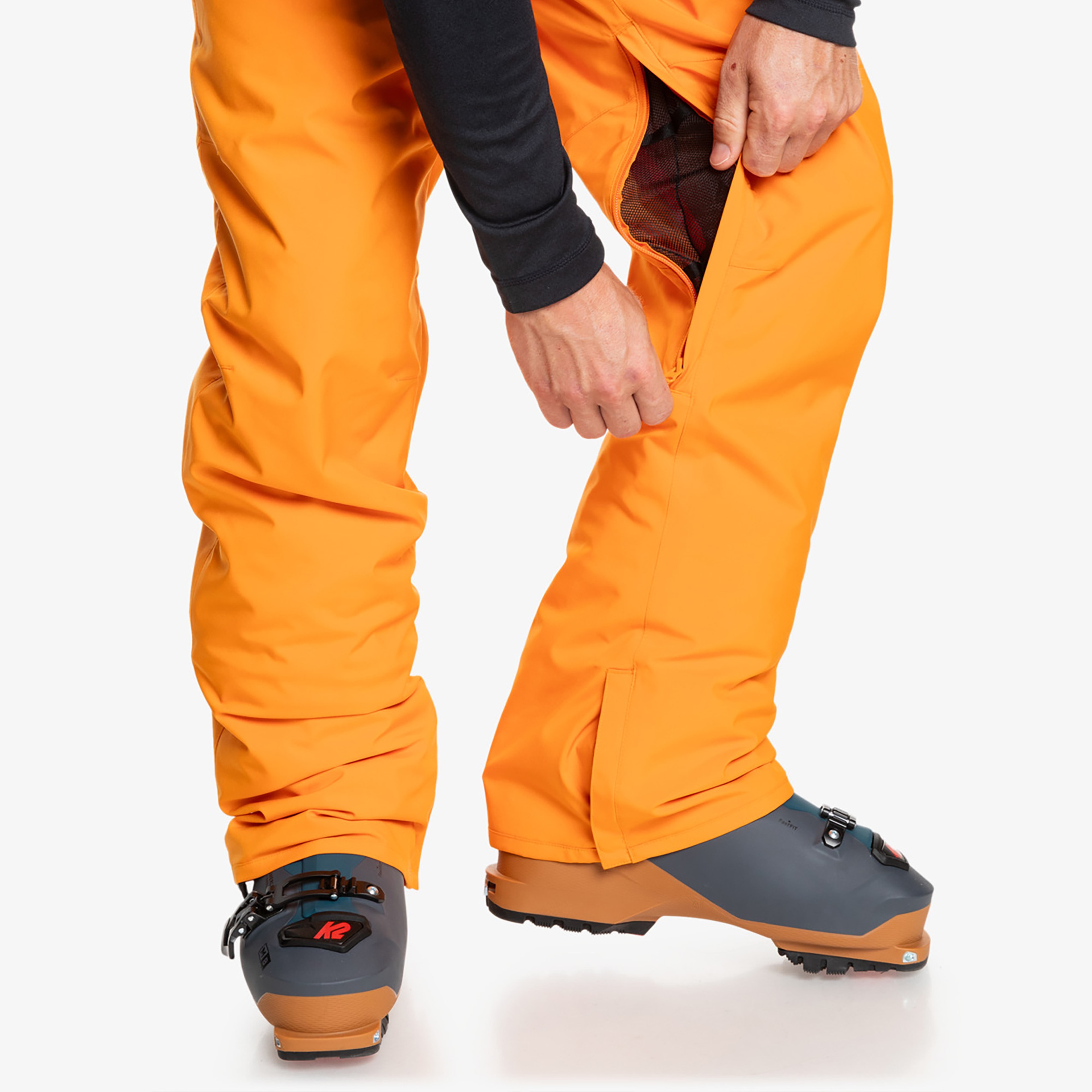 Quiksilver Estate Erkek Turuncu Kayak Pantolonu