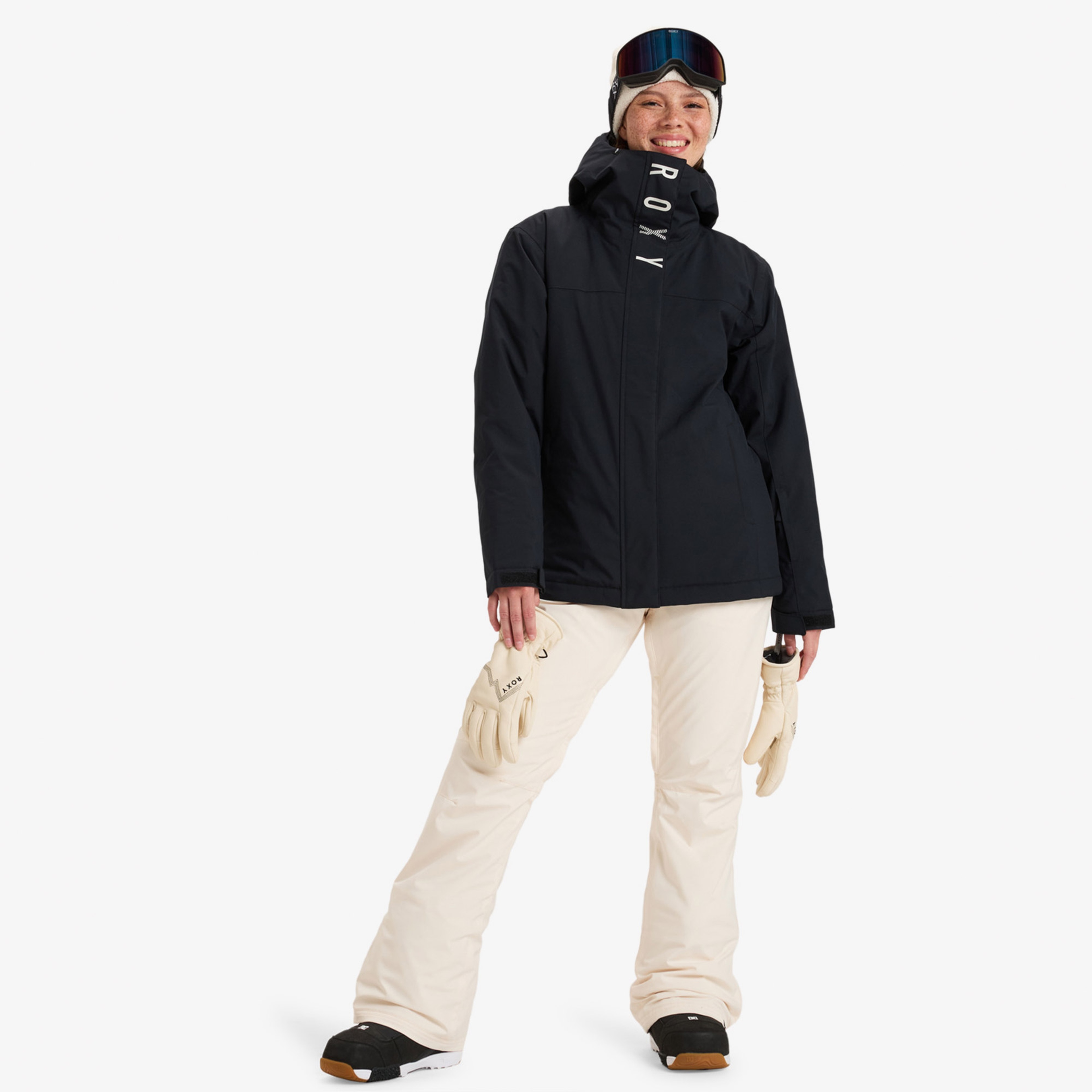 Roxy Galaxy Jk Kadın Siyah Kayak Montu