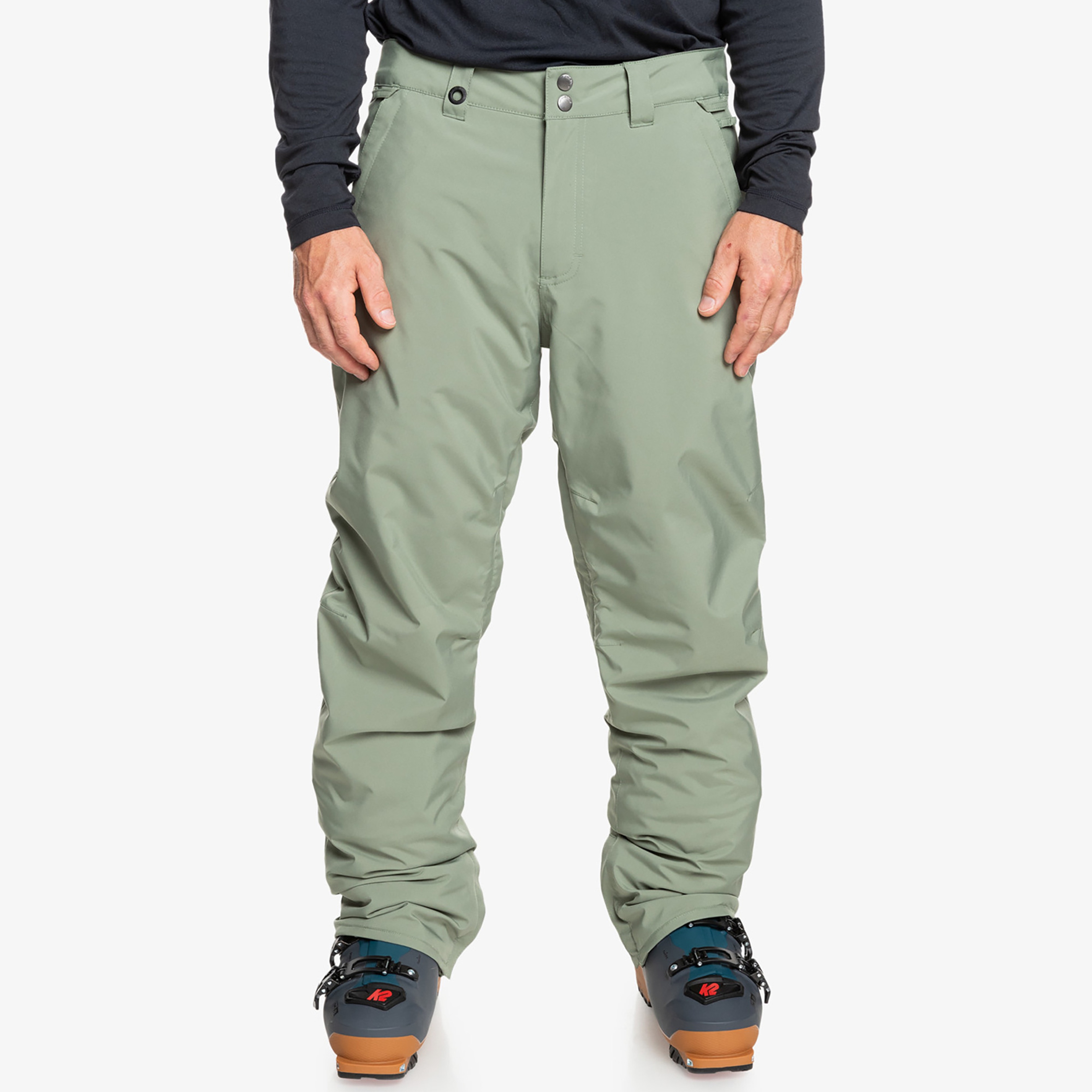 Quiksilver Estate Erkek Yeşil Kayak Pantolonu