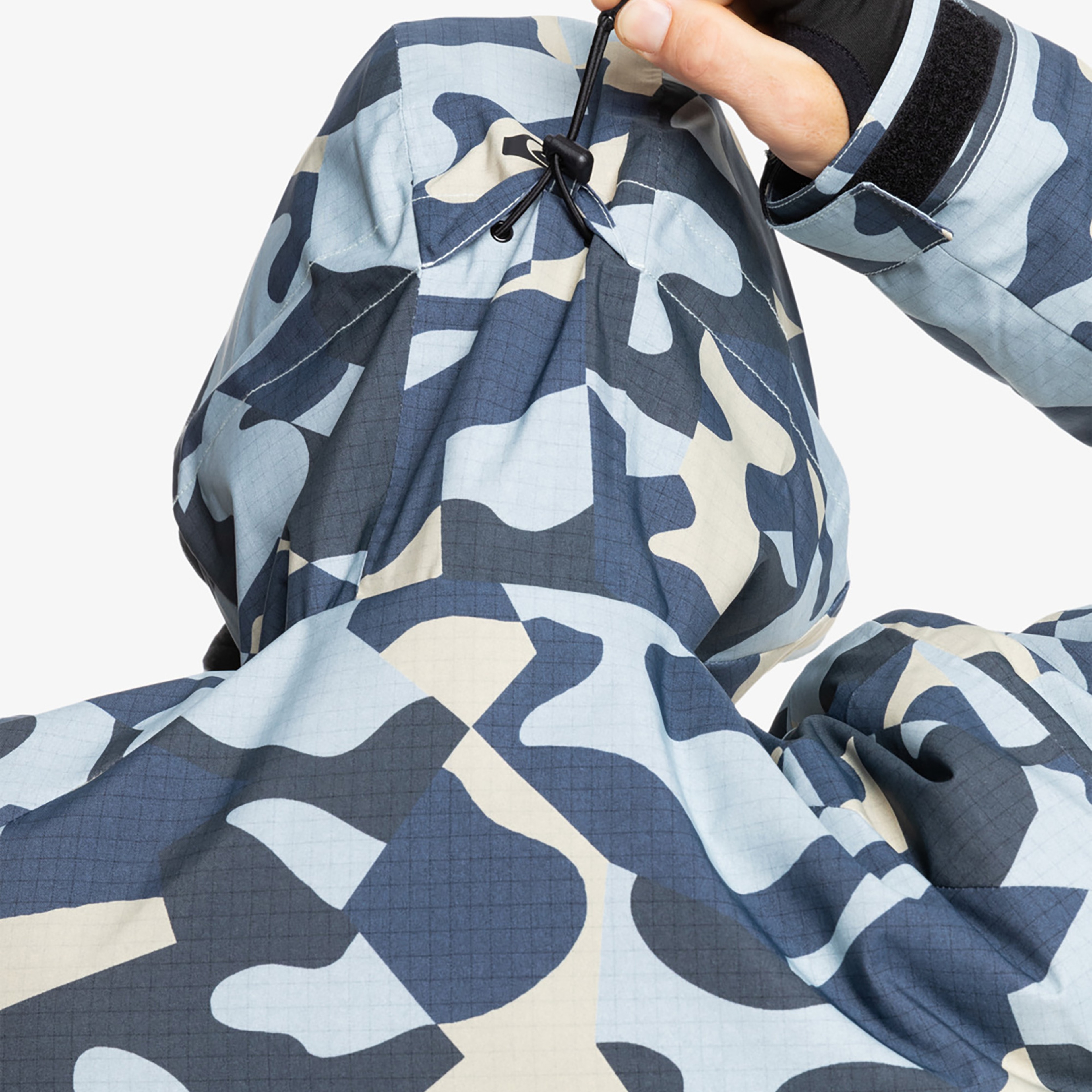 Quiksilver Mission Printed JK Erkek Renkli Kayak Montu