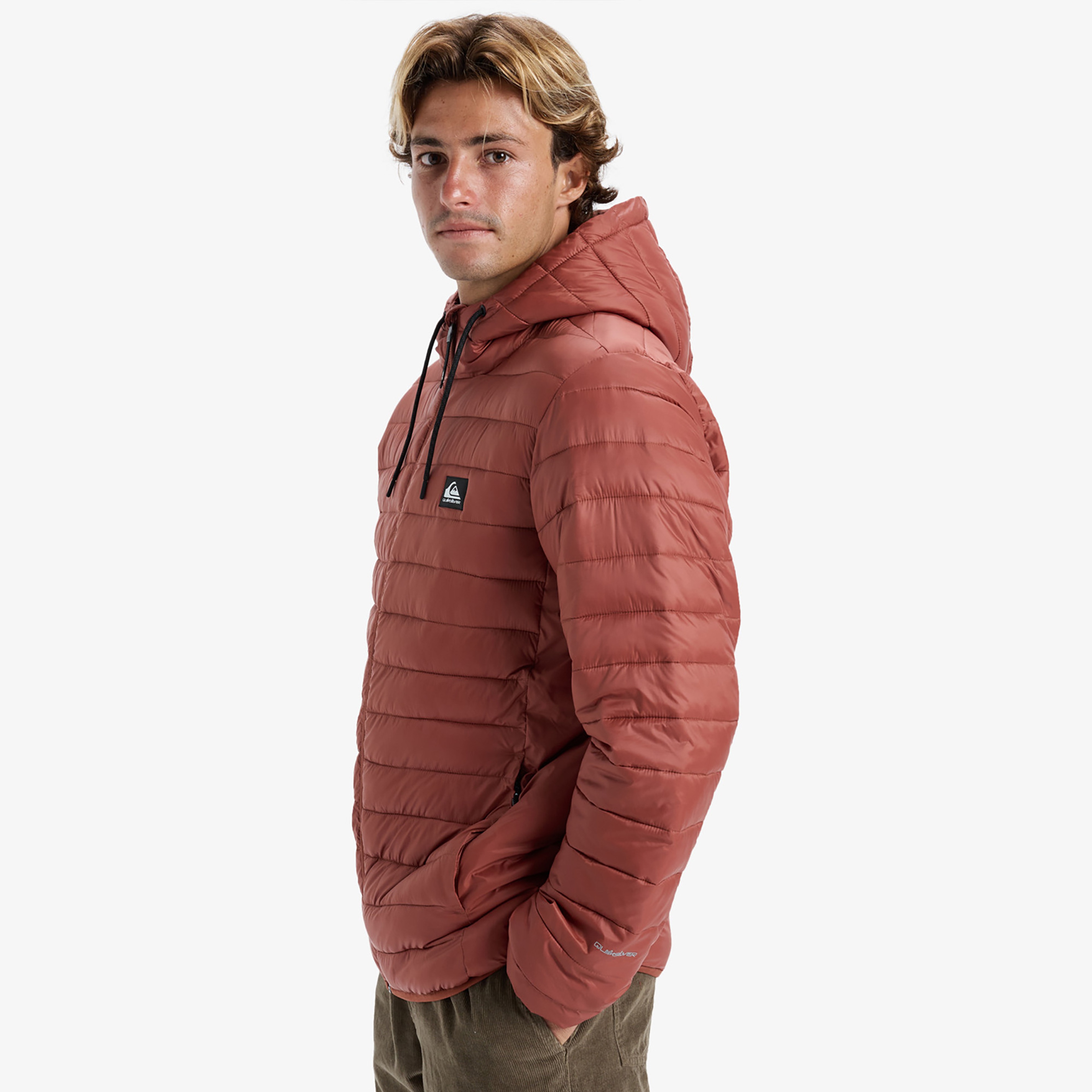 Quiksilver Scaly Insulator Erkek Turuncu Mont