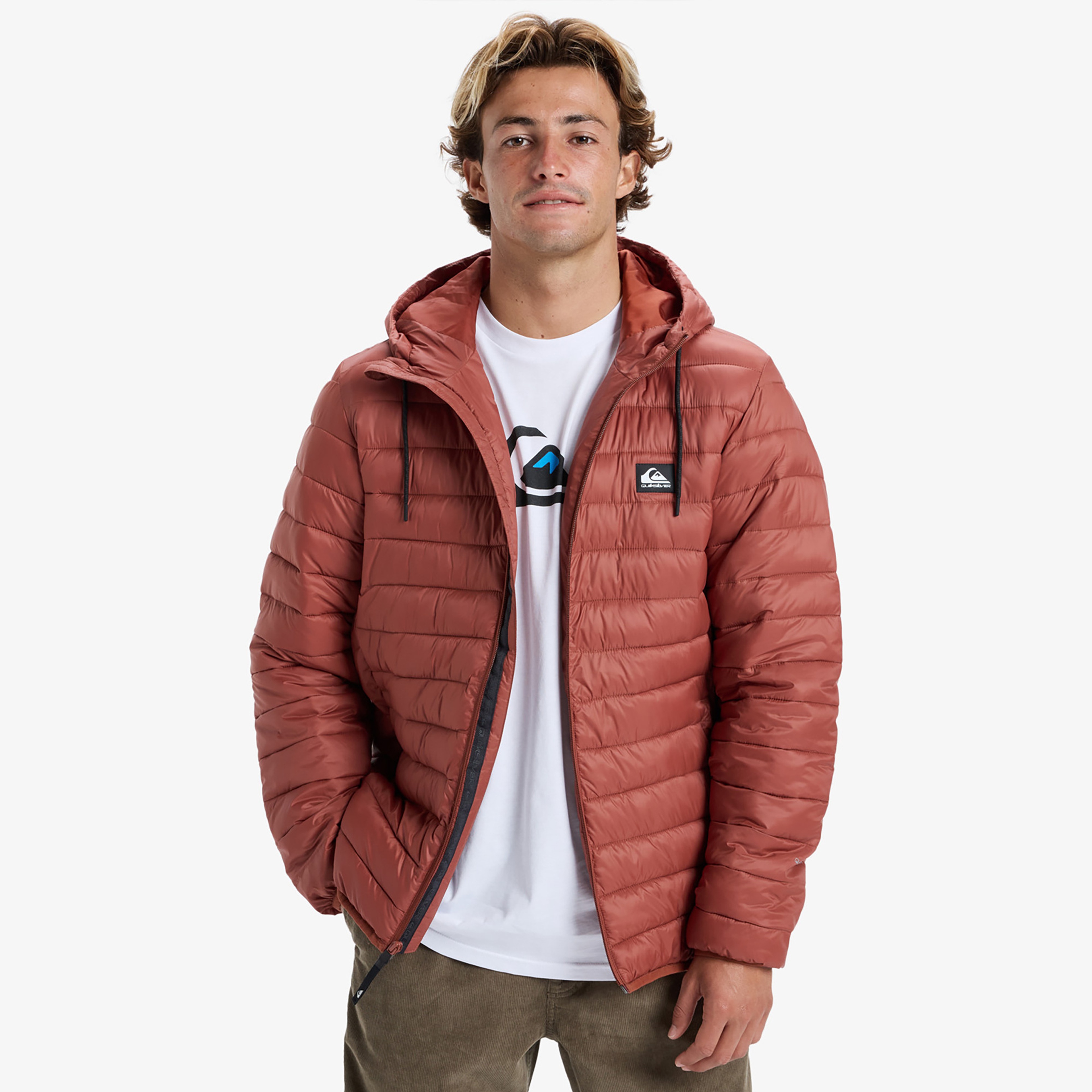 Quiksilver Scaly Insulator Erkek Turuncu Mont