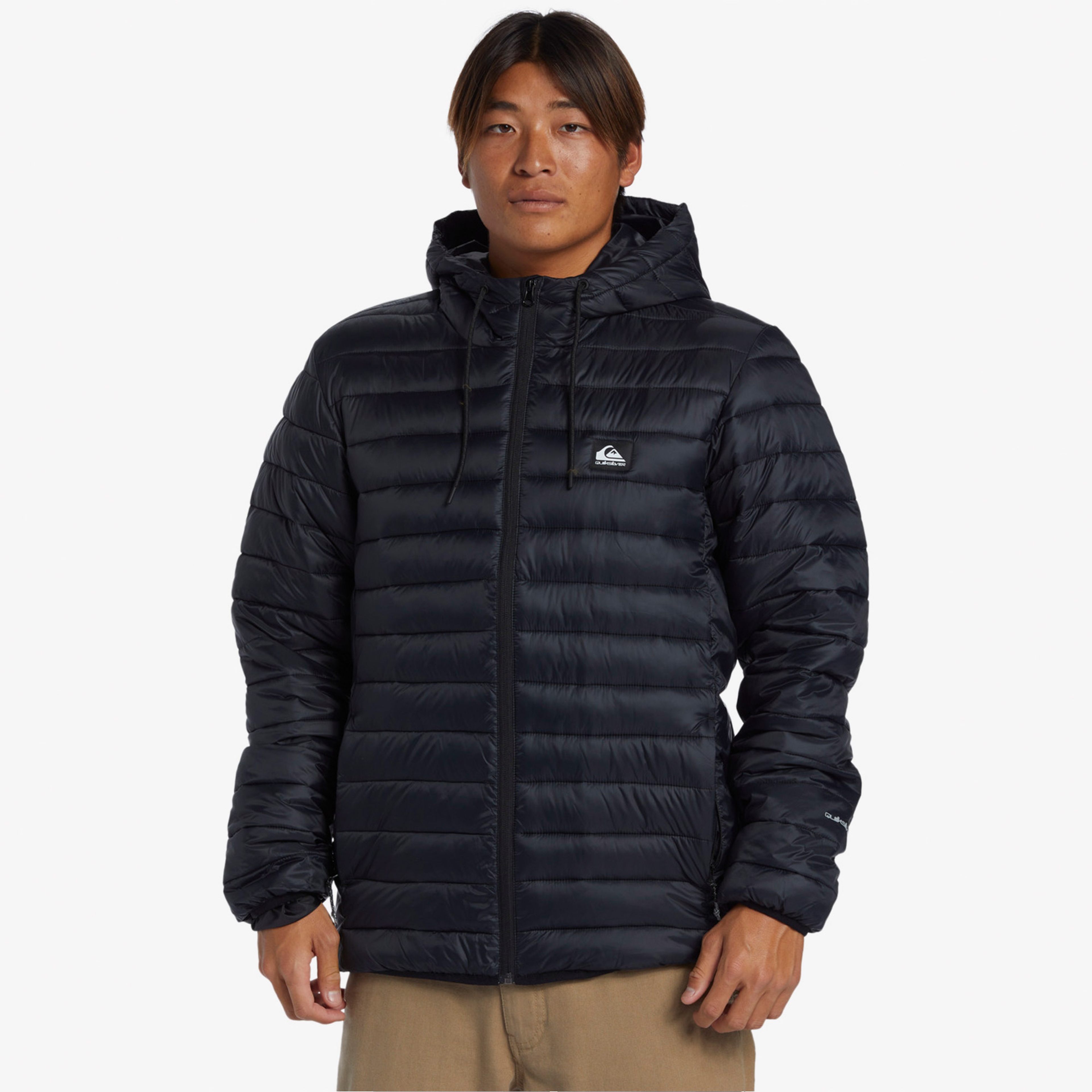 Quiksilver Scaly Insulated Erkek Siyah Mont