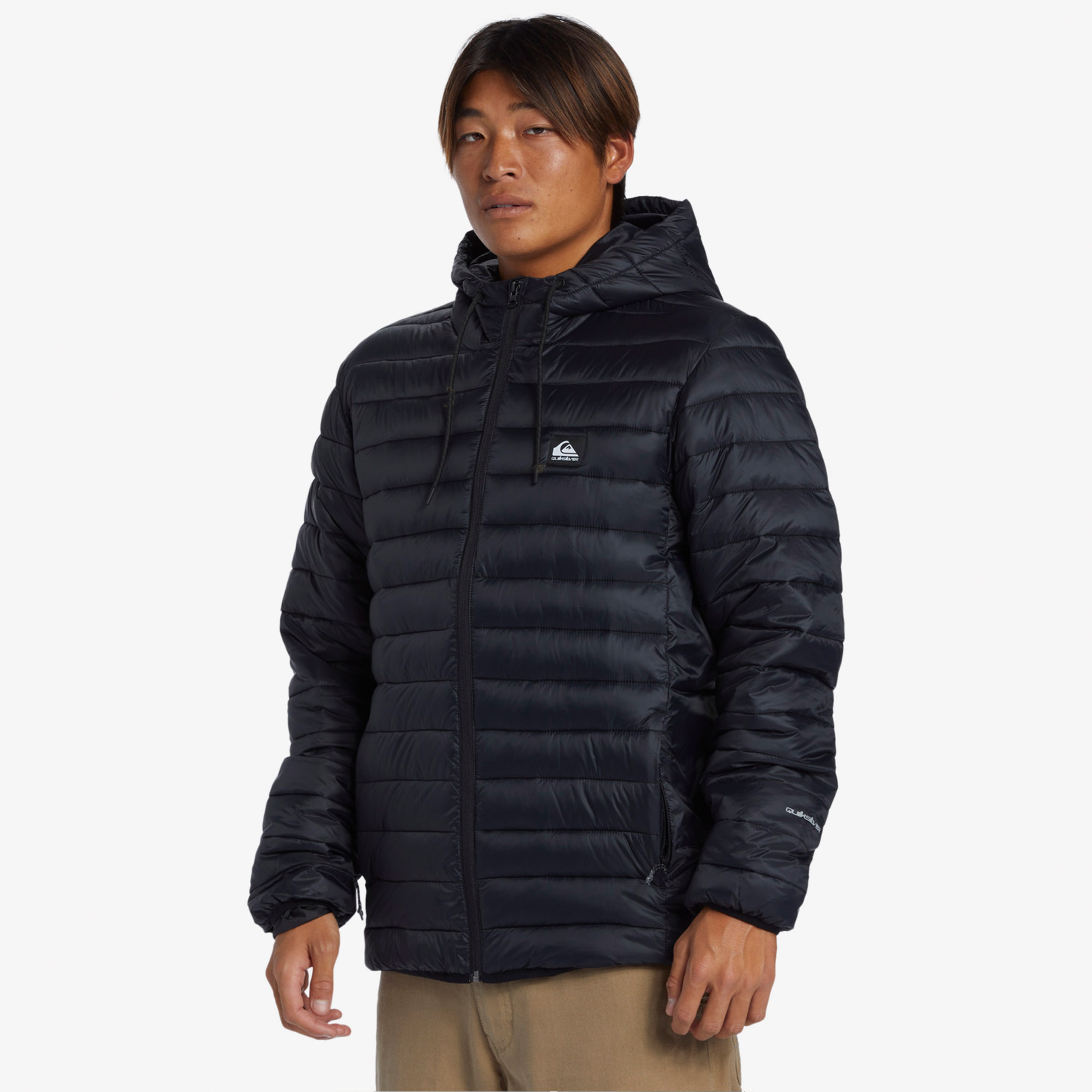 Quiksilver Scaly Insulated Erkek Siyah Mont