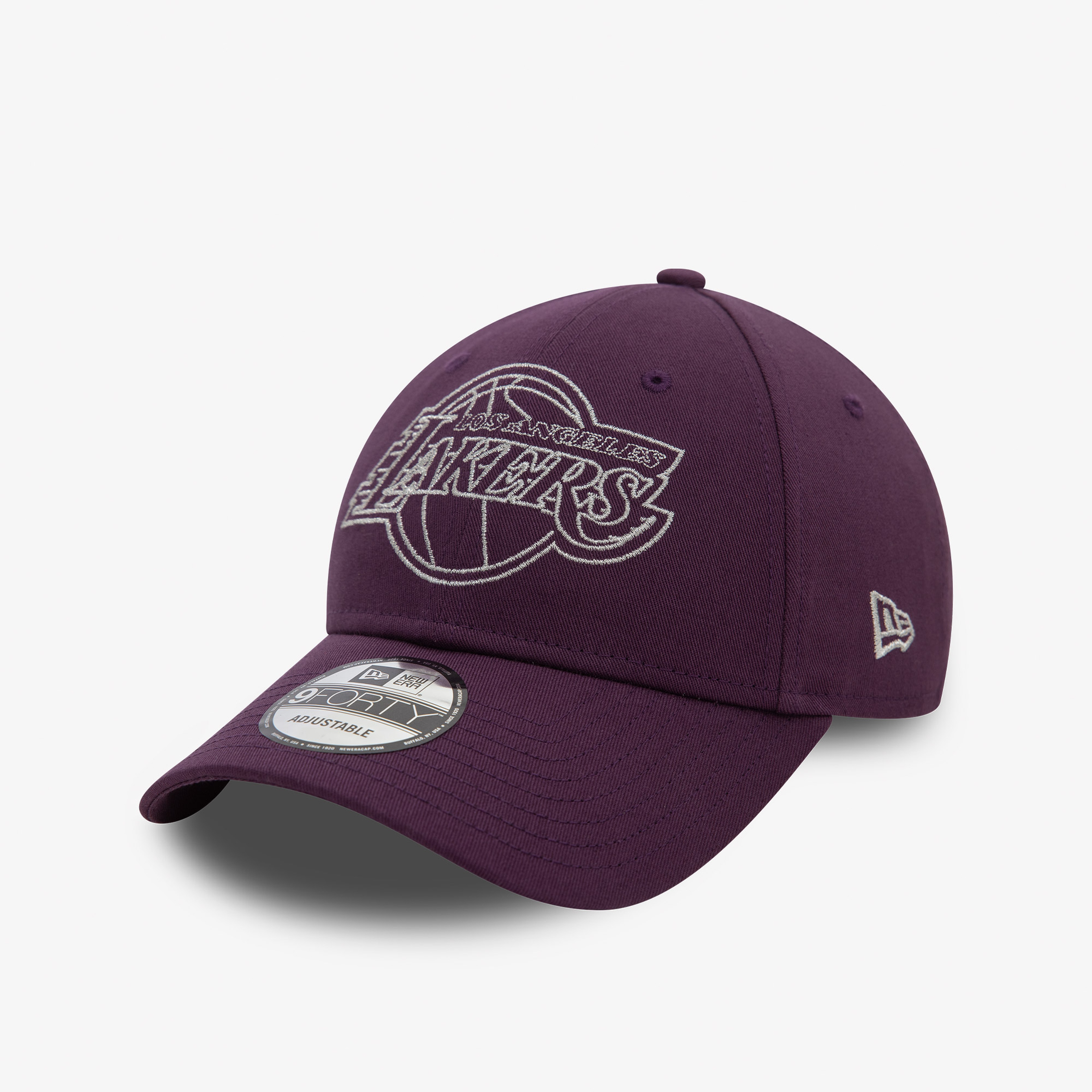 New Era Los Angeles Lakers Metallic Outline 9Forty Unisex Mor Şapka