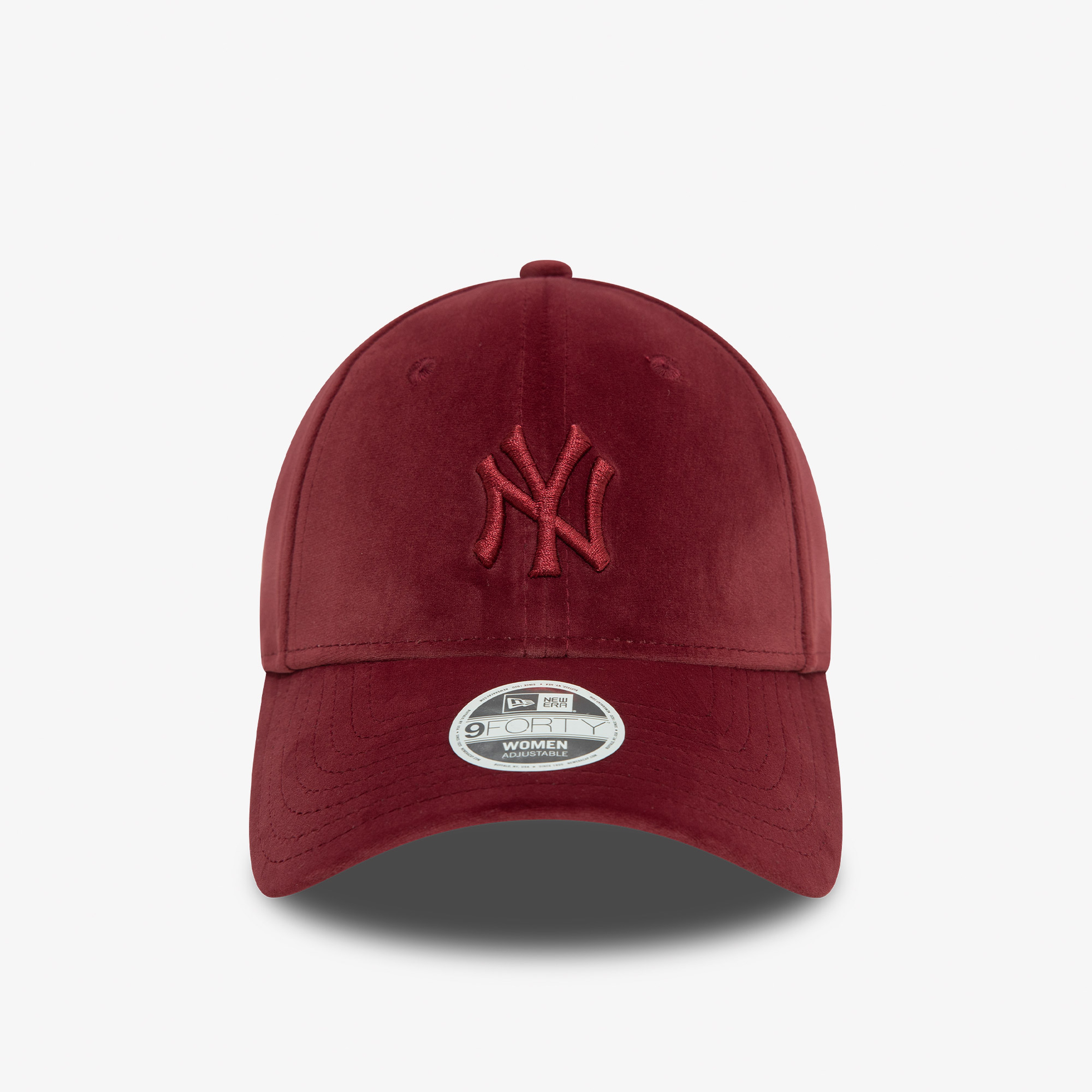 New Era New York Yankees Midi Velour Kadife Kadın Kırmızı Şapka
