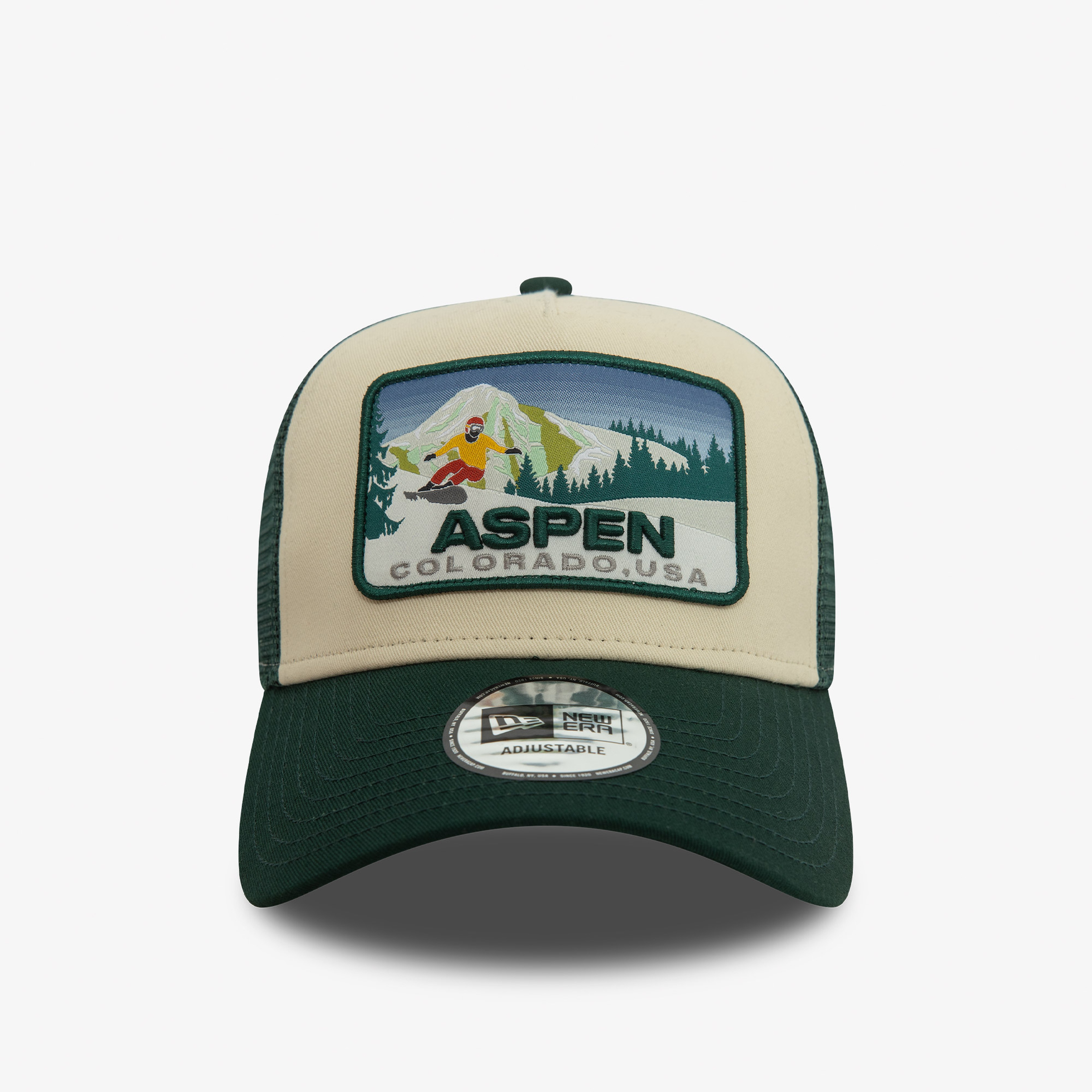 New Era 9Forty A-Frame Trucker Unisex Yeşil Şapka