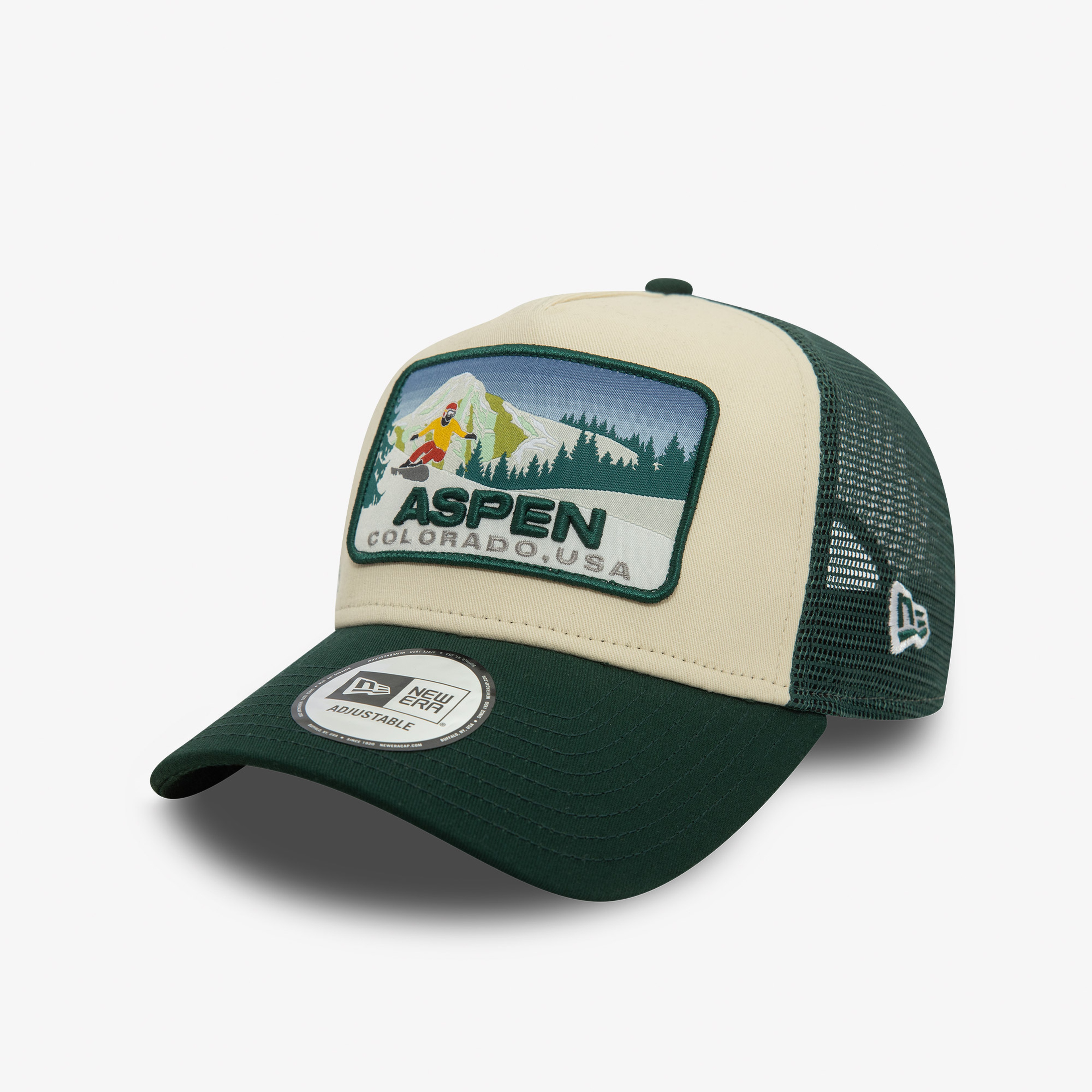 New Era 9Forty A-Frame Trucker Unisex Yeşil Şapka