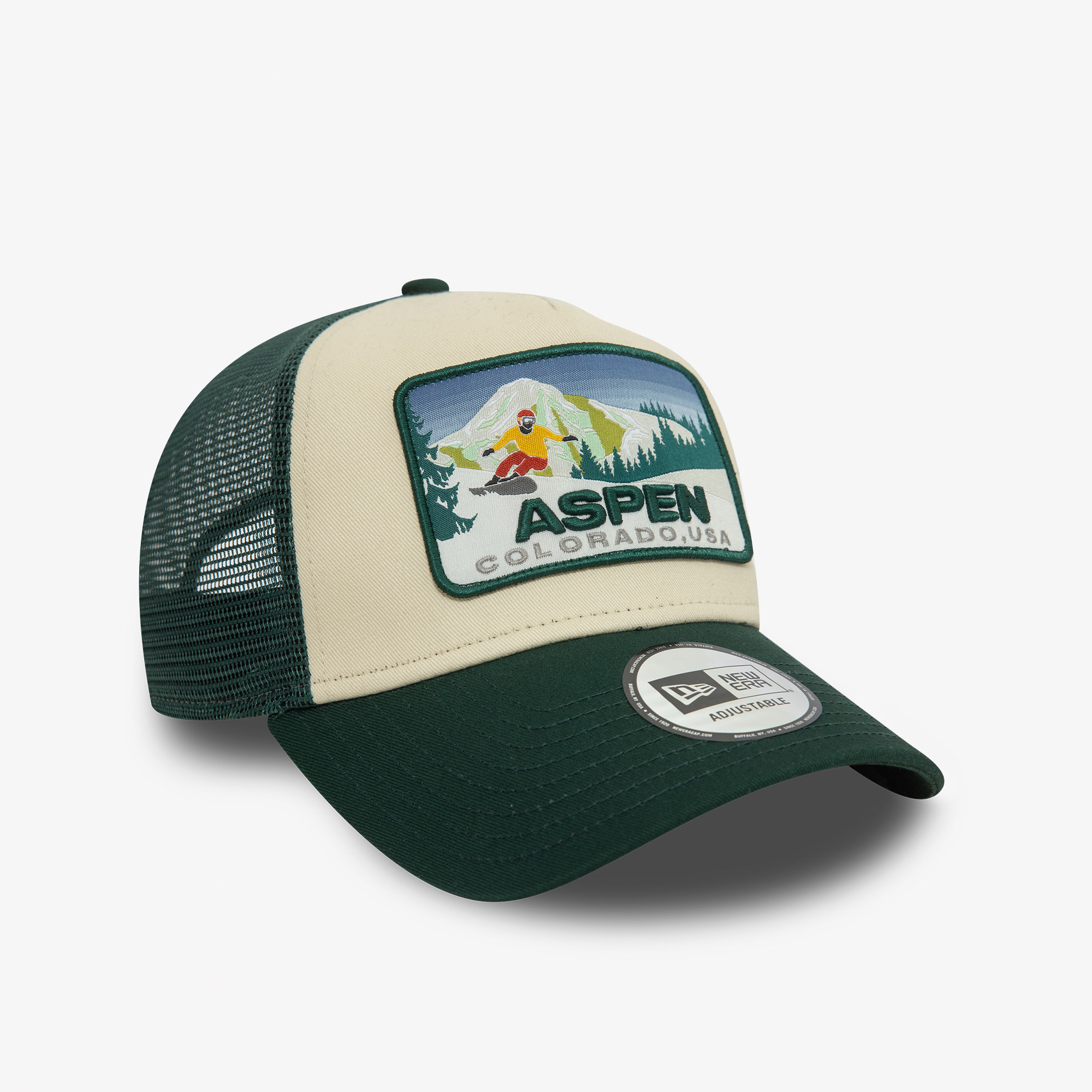 New Era 9Forty A-Frame Trucker Unisex Yeşil Şapka