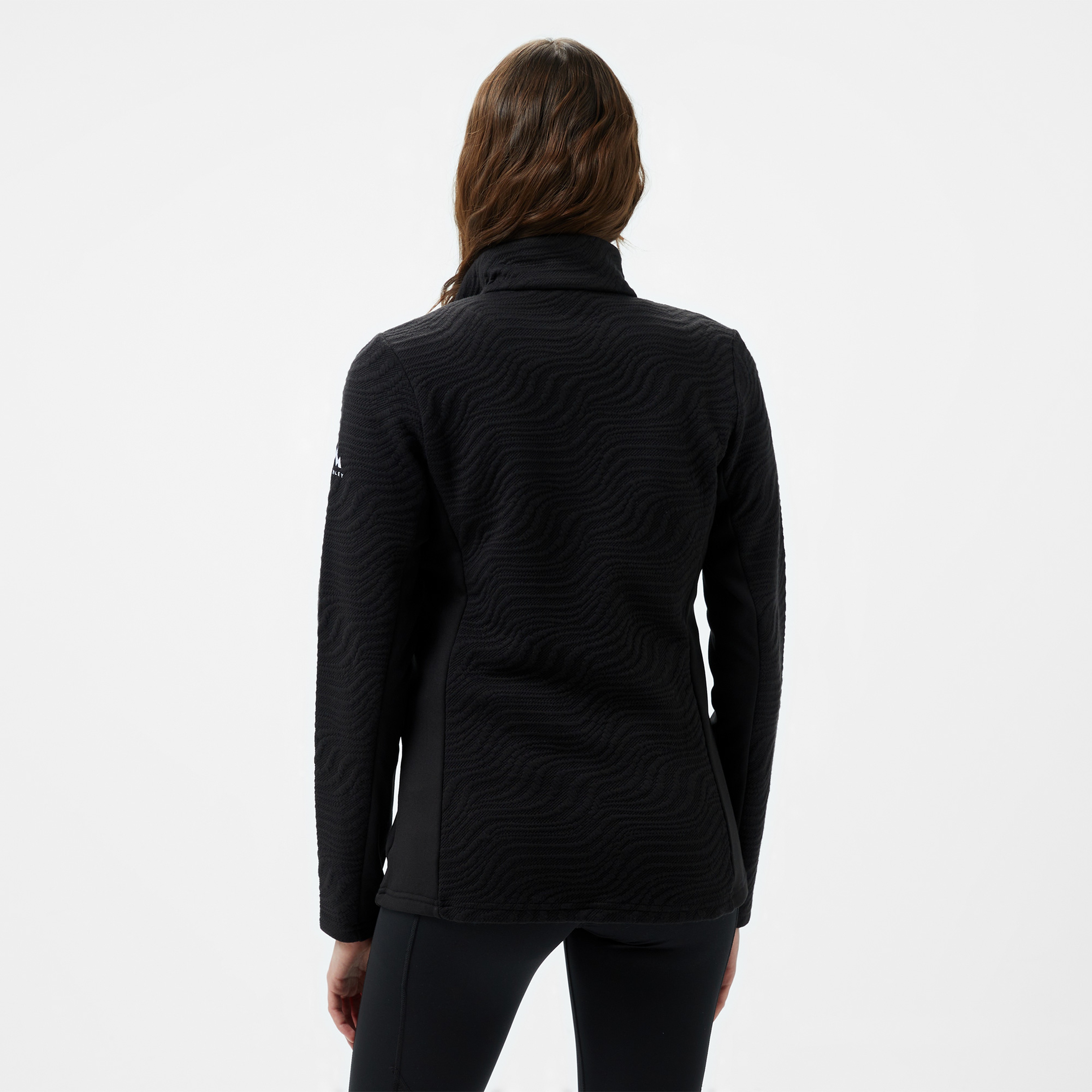 Mc Kinley Havina II Fz Kadın Siyah Günlük Sweatshirt