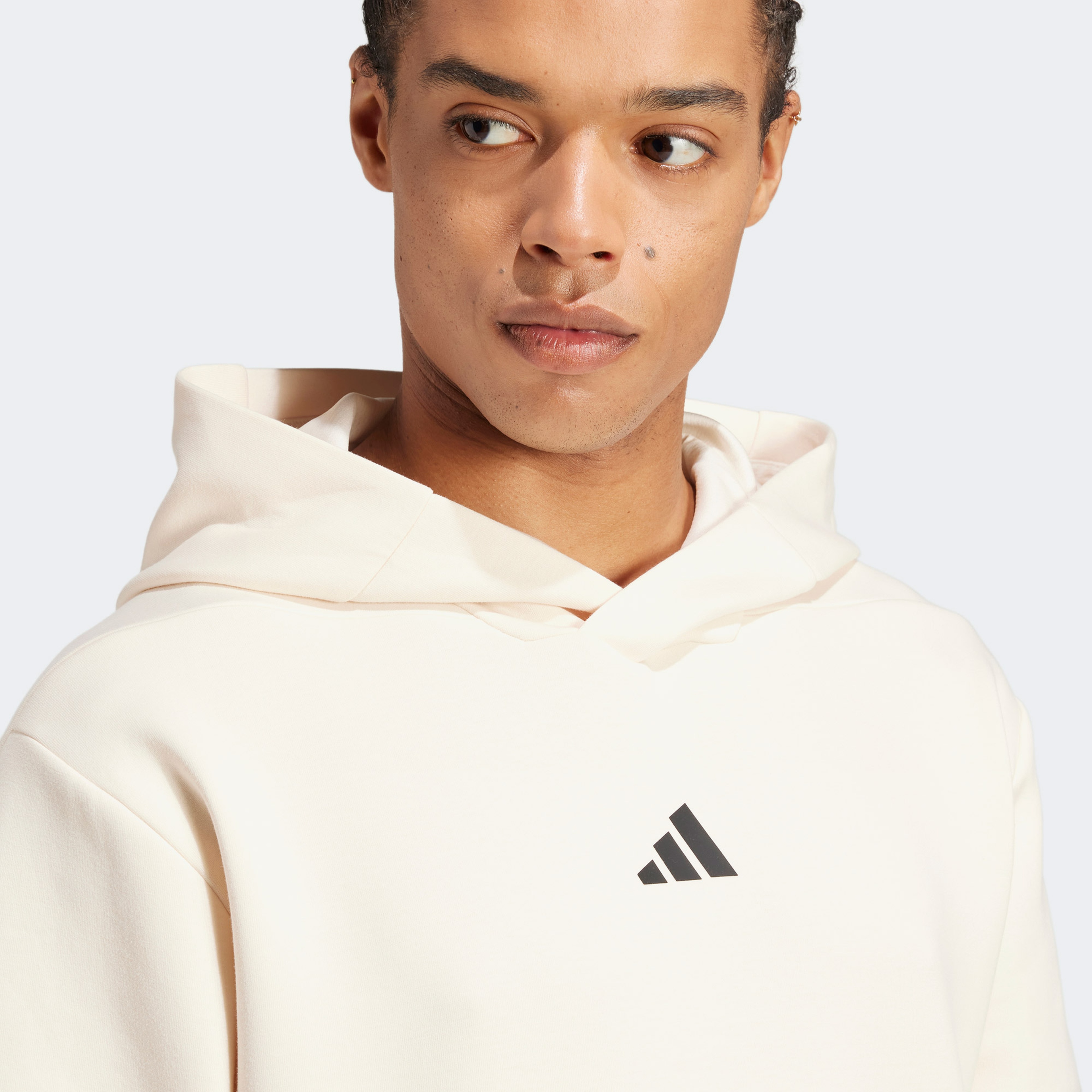 Adidas Erkek Krem Sweatshirt