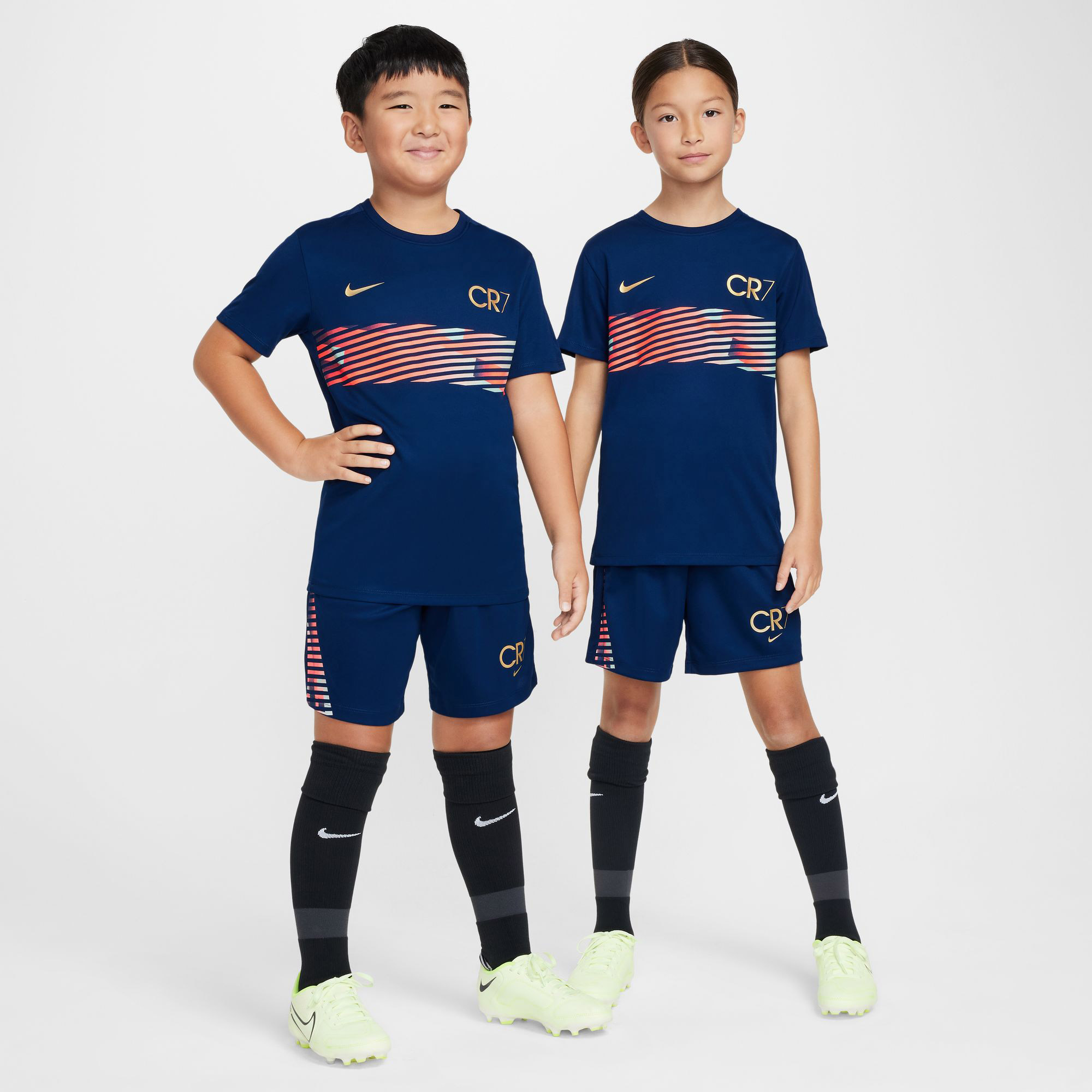 嵐 FC 44～49 Nike Academy CR7 Çocuk Mavi Futbol Şortu13-15 YaşHF4346| Occasion