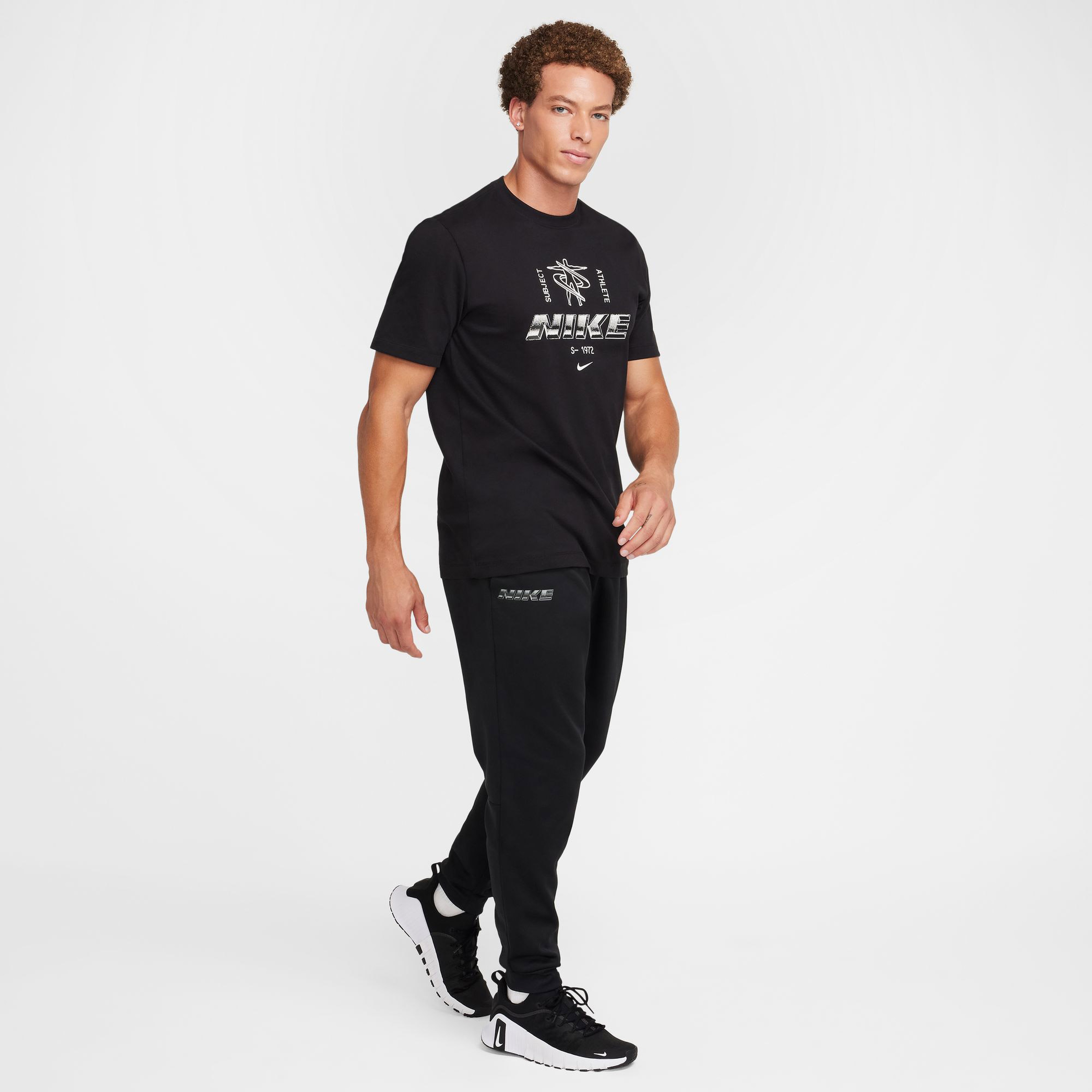 Nike Therma Fit Tapered Erkek Siyah Antrenman Eşofman Altı