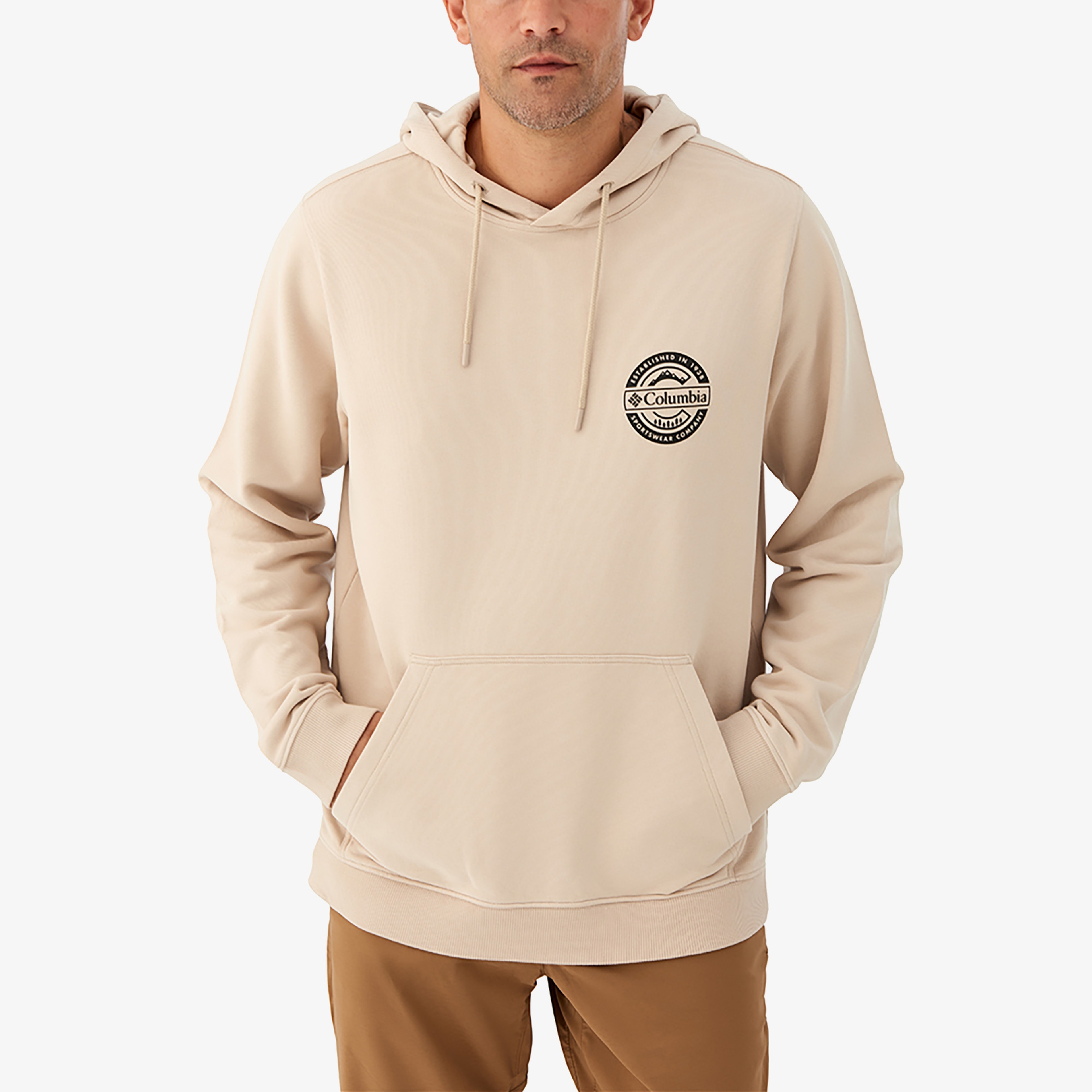 Columbia Framed Erkek Bej Günlük Sweatshirt