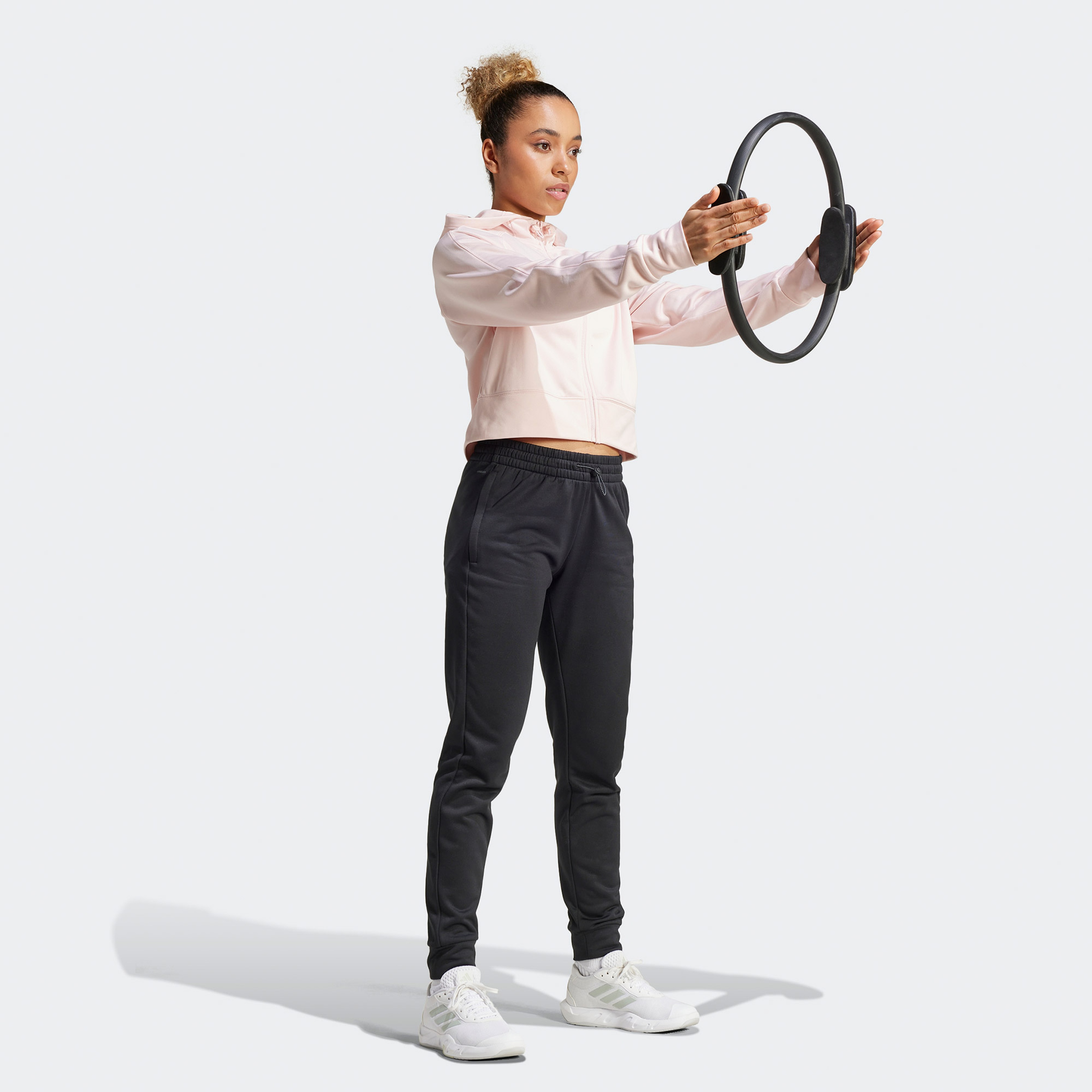 adidas Aeroready Game and Go Kadın Pembe Antrenman Üstü