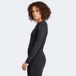 adidas Xperior Merino Erkek Siyah Uzun Kollu Antrenman T-Shirt