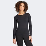 adidas Xperior Merino Erkek Siyah Uzun Kollu Antrenman T-Shirt