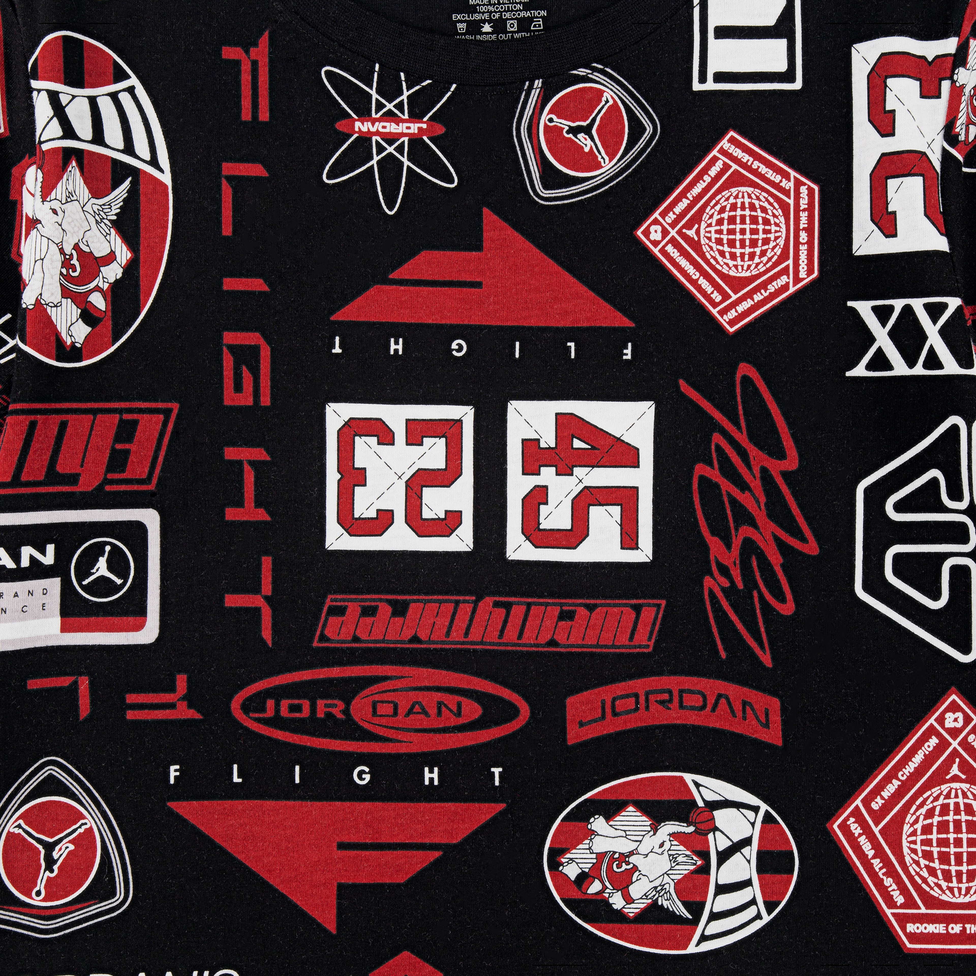 Jordan Essentials Printed Çocuk Siyah T-Shirt