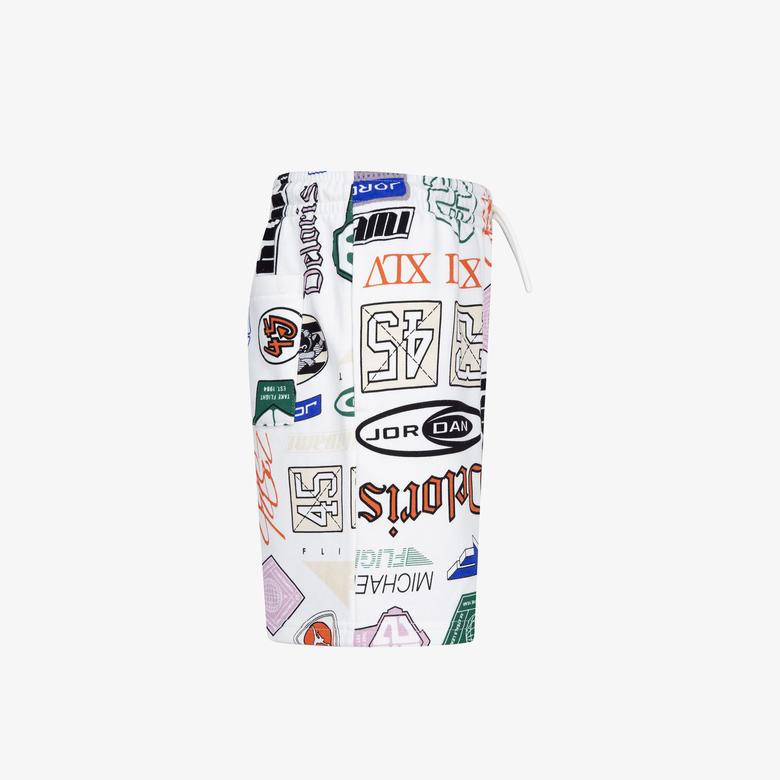 Jordan Essentials Printed Çocuk Beyaz Şort