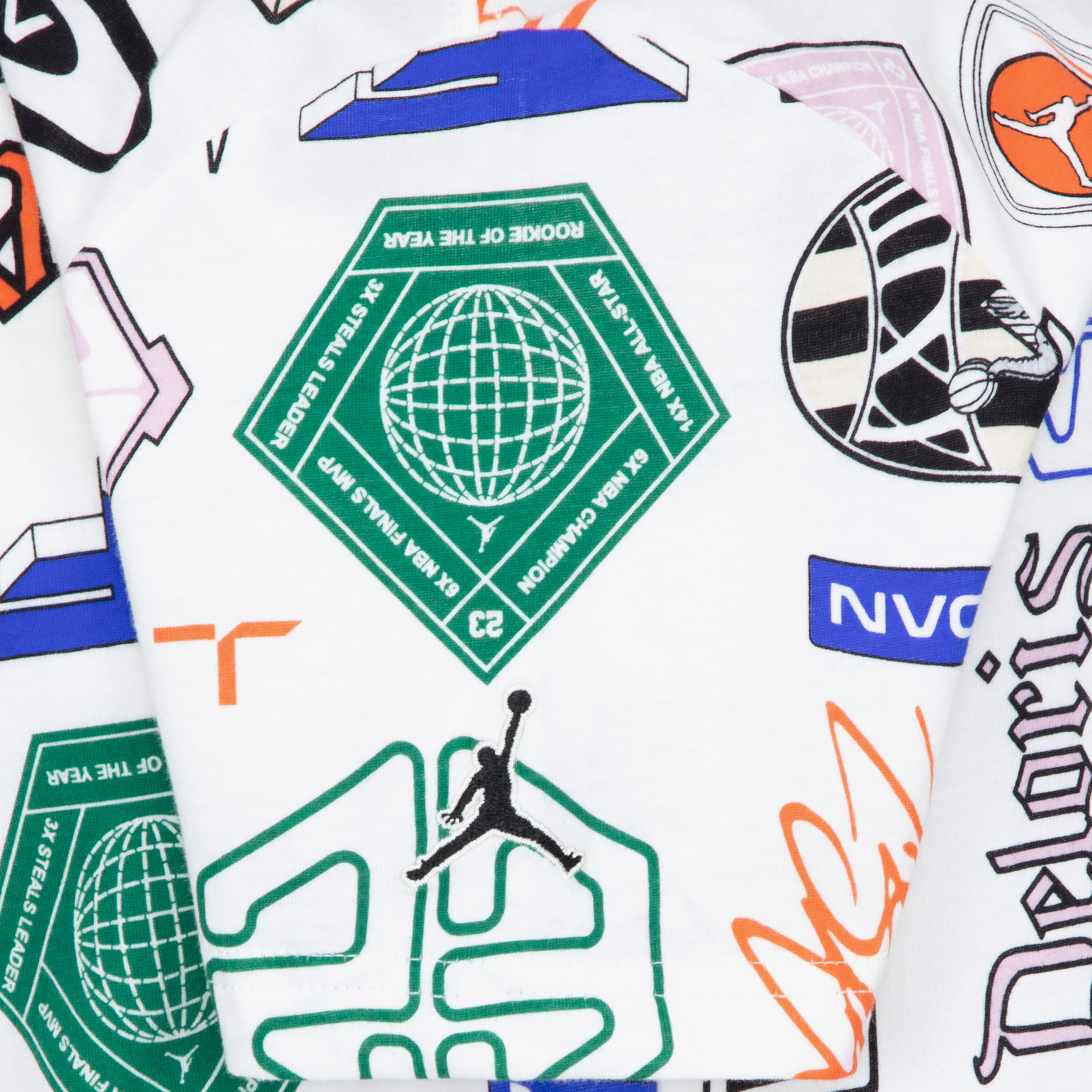 Jordan Essentials Printed Çocuk Beyaz T-Shirt