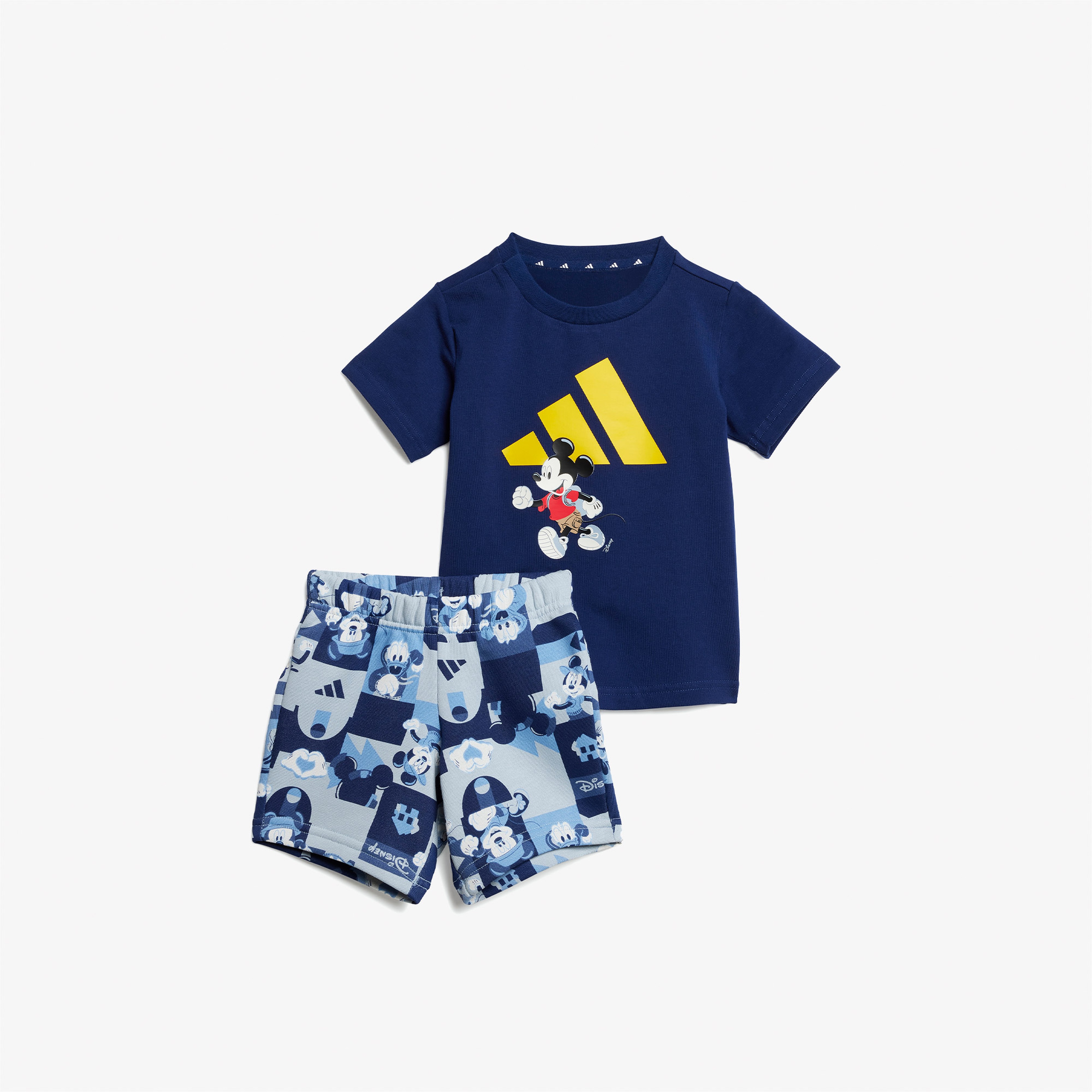 adidas X Disney Mickey Mouse Çocuk Mavi Şort Takımı