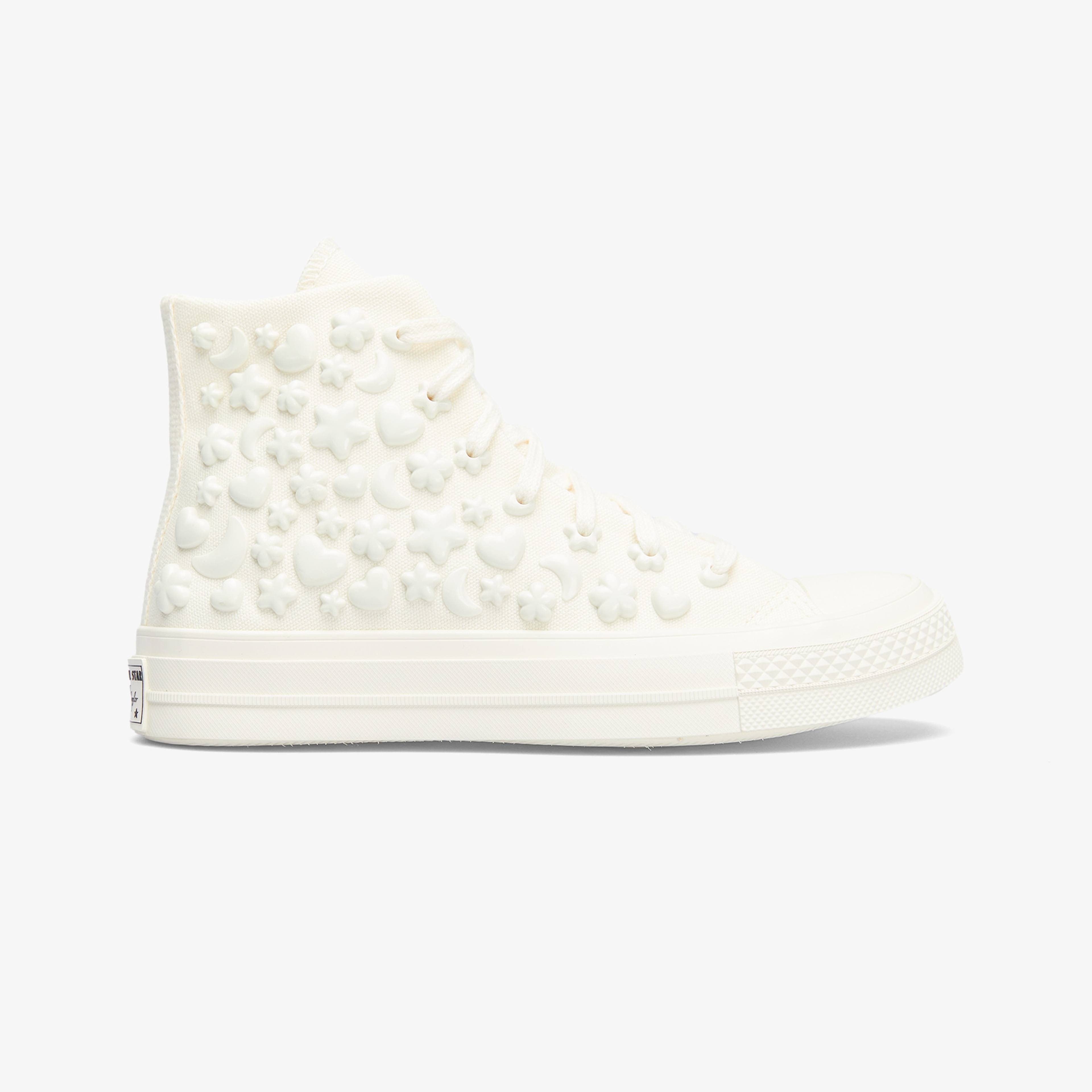 Converse Chuck 70 3D Charms Kadın Krem Sneaker