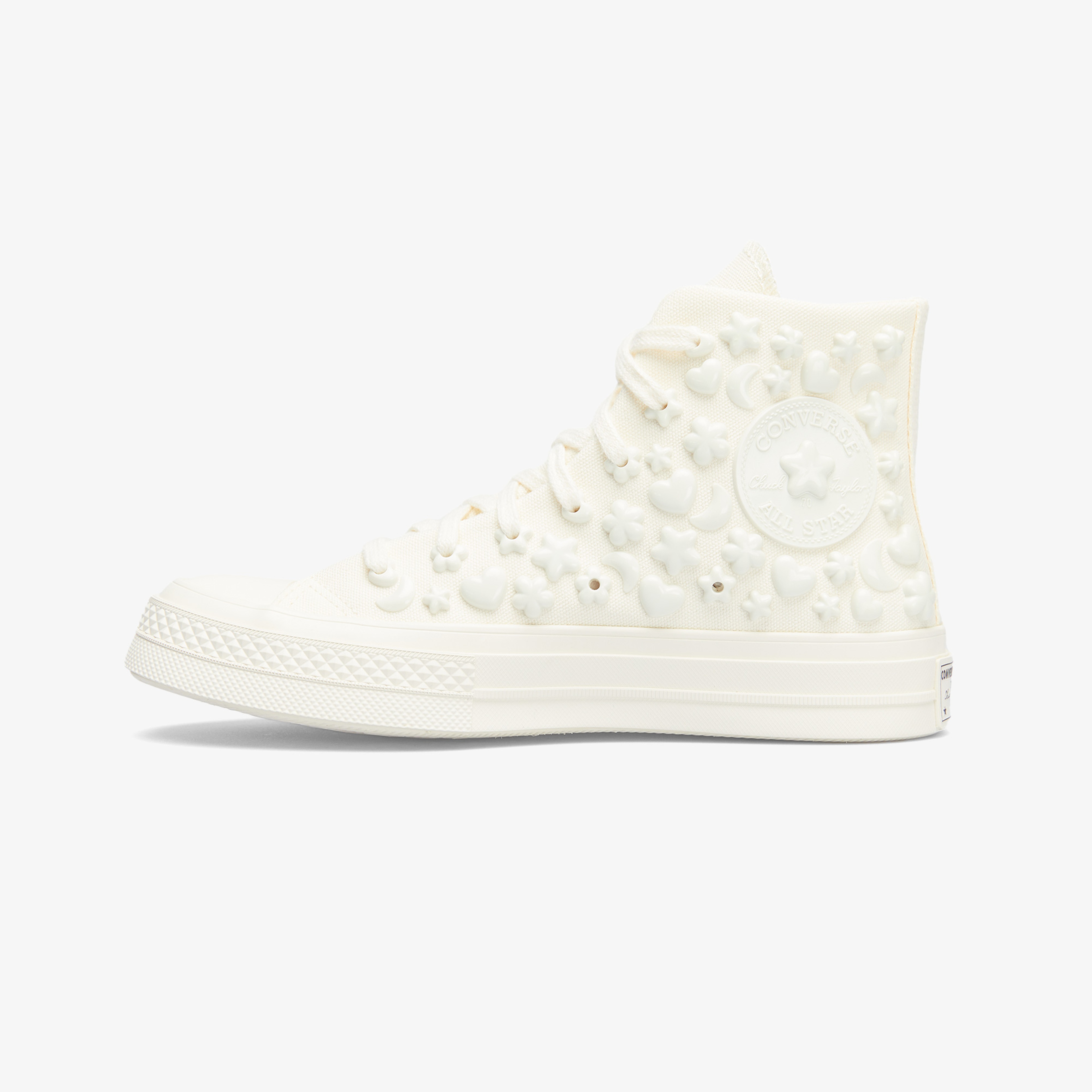 Converse Chuck 70 3D Charms Kadın Krem Sneaker