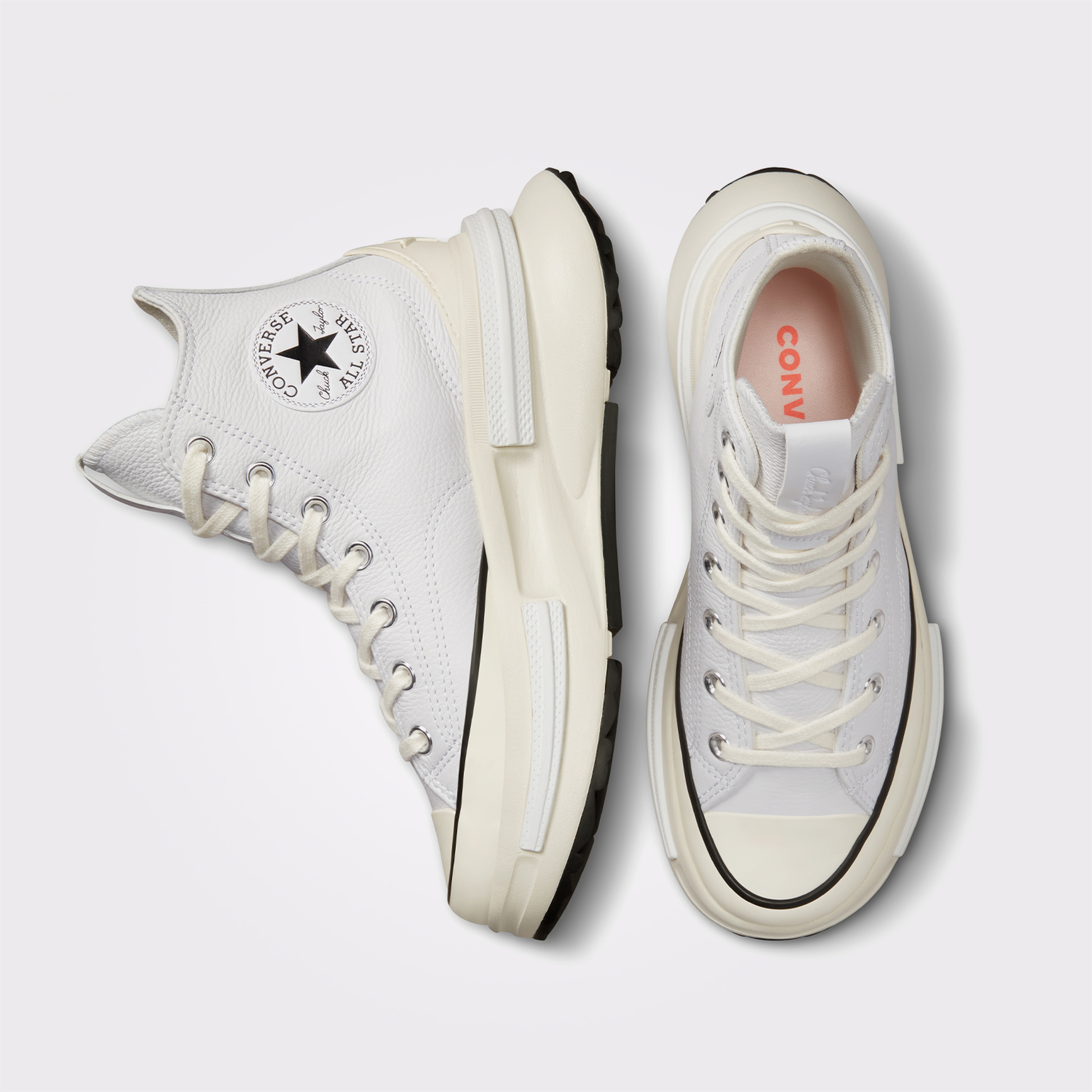 Converse Run Star Legacy Cx Foundational Leather Unisex Beyaz Sneaker