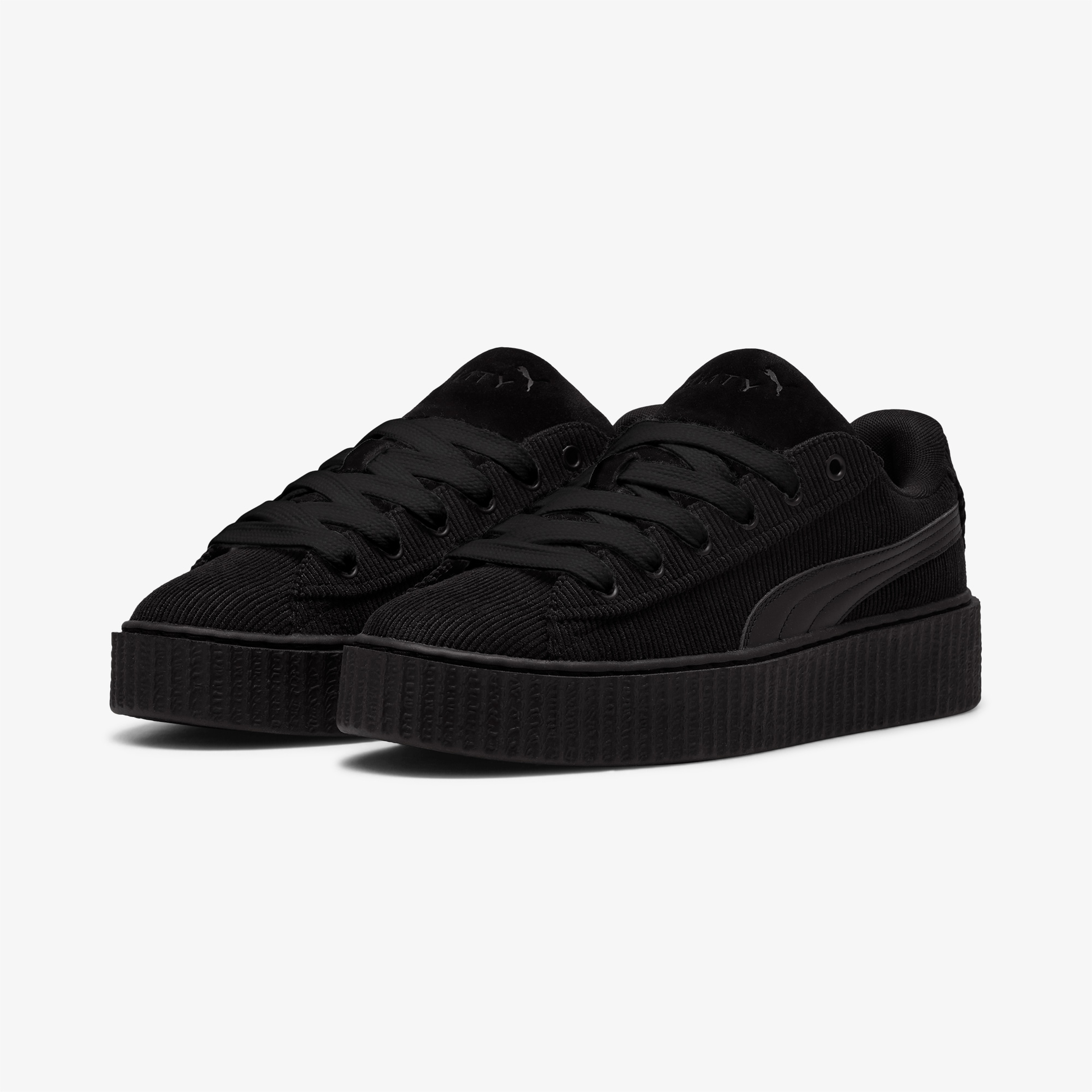 Puma Creeper Phatty Corduroy Unisex Siyah Spor Ayakkabı
