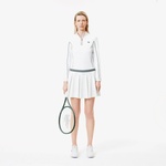 Kadın Tenis Pileli Beyaz Etek