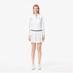 Kadın Tenis Pileli Beyaz Etek