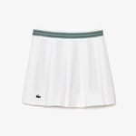 Kadın Tenis Pileli Beyaz Etek