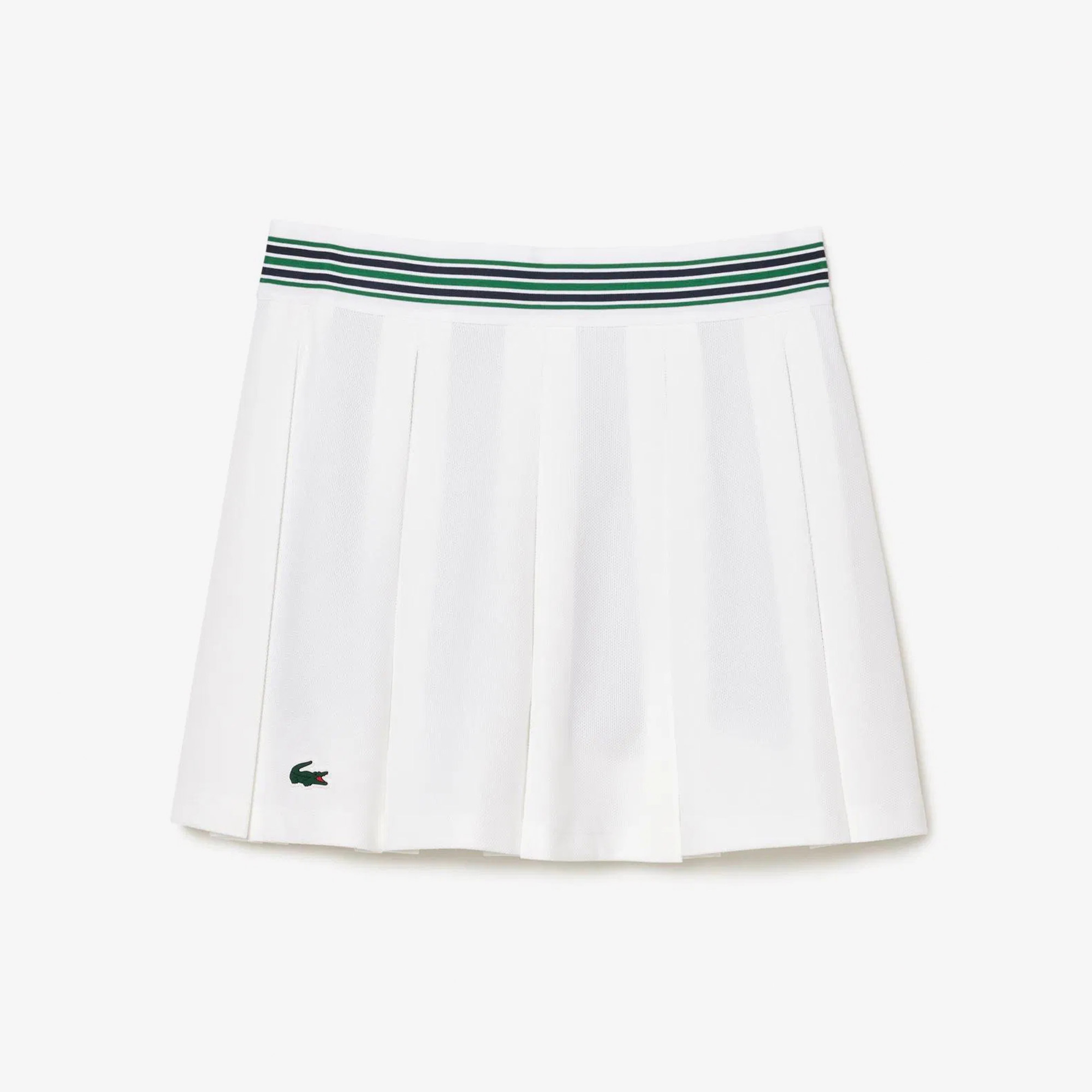 Kadın Tenis Pileli Beyaz Etek