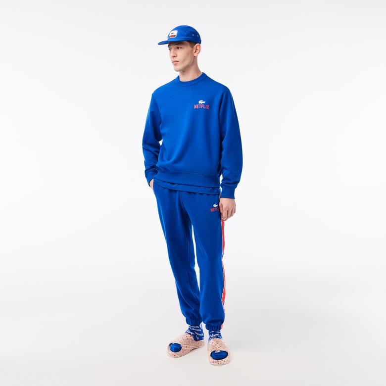 Netflix Erkek Baskılı Mavi Şapka