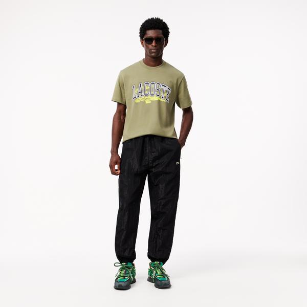 Erkek Relaxed Fit Siyah Eşofman Altı