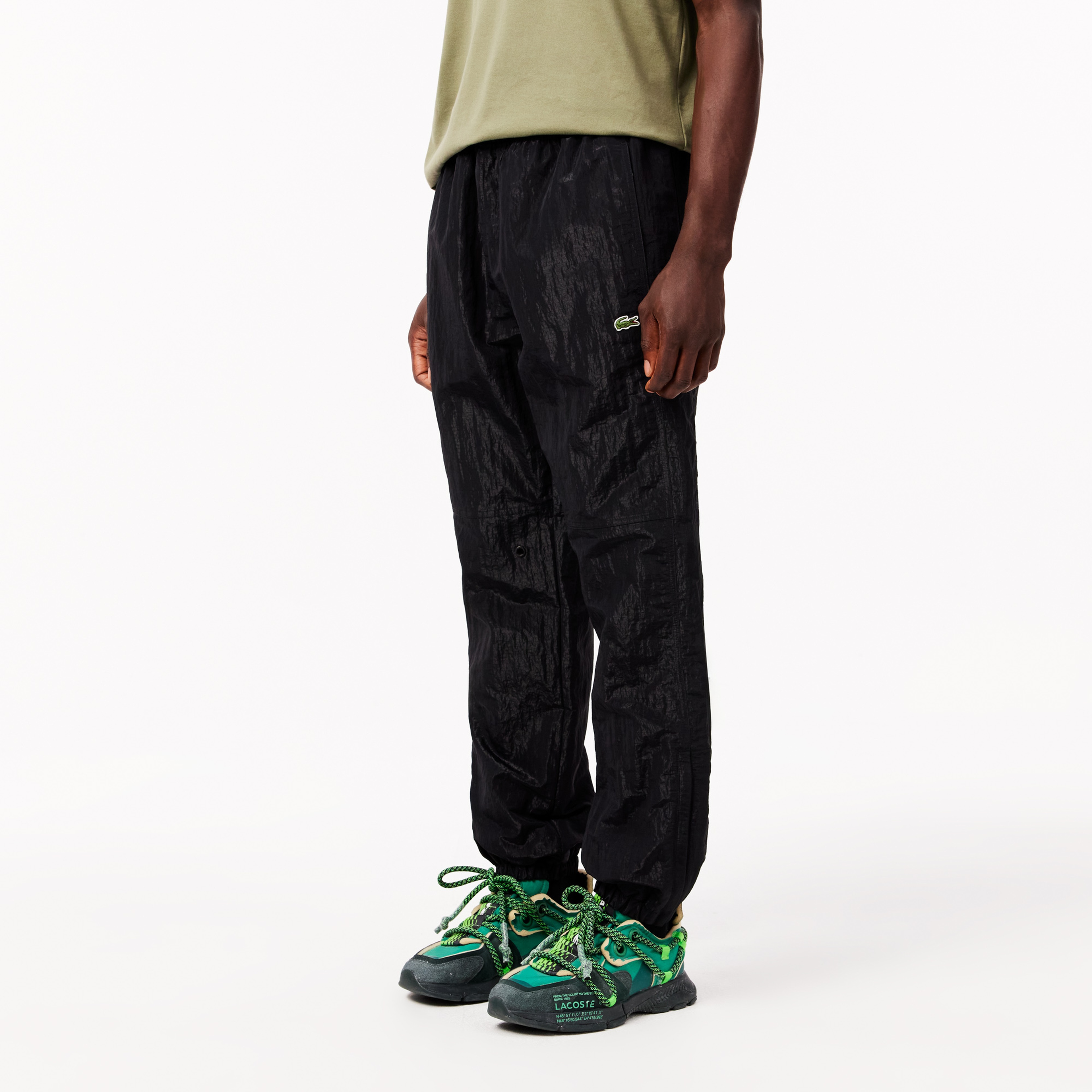 Erkek Relaxed Fit Siyah Eşofman Altı