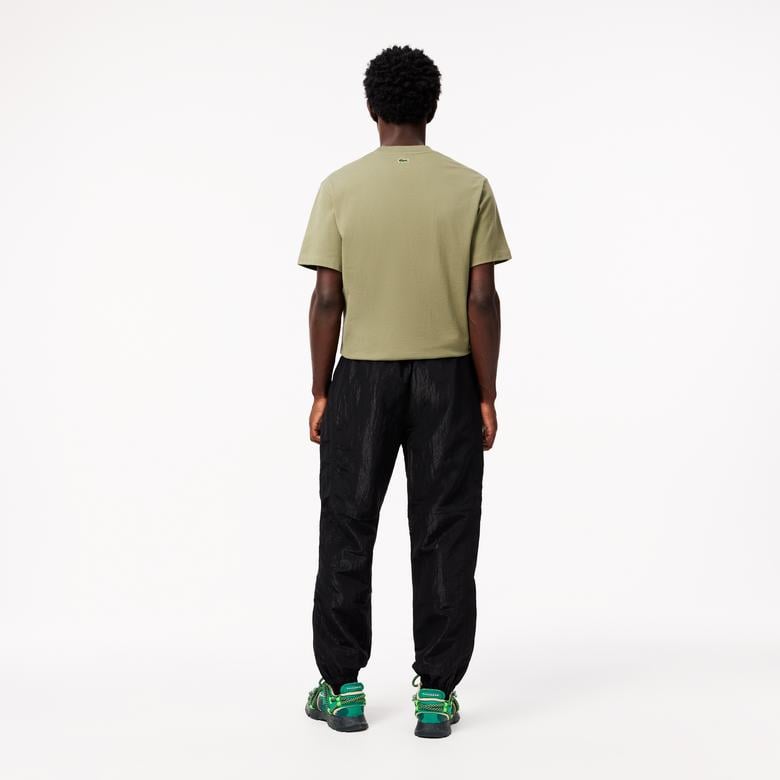 Erkek Relaxed Fit Siyah Eşofman Altı